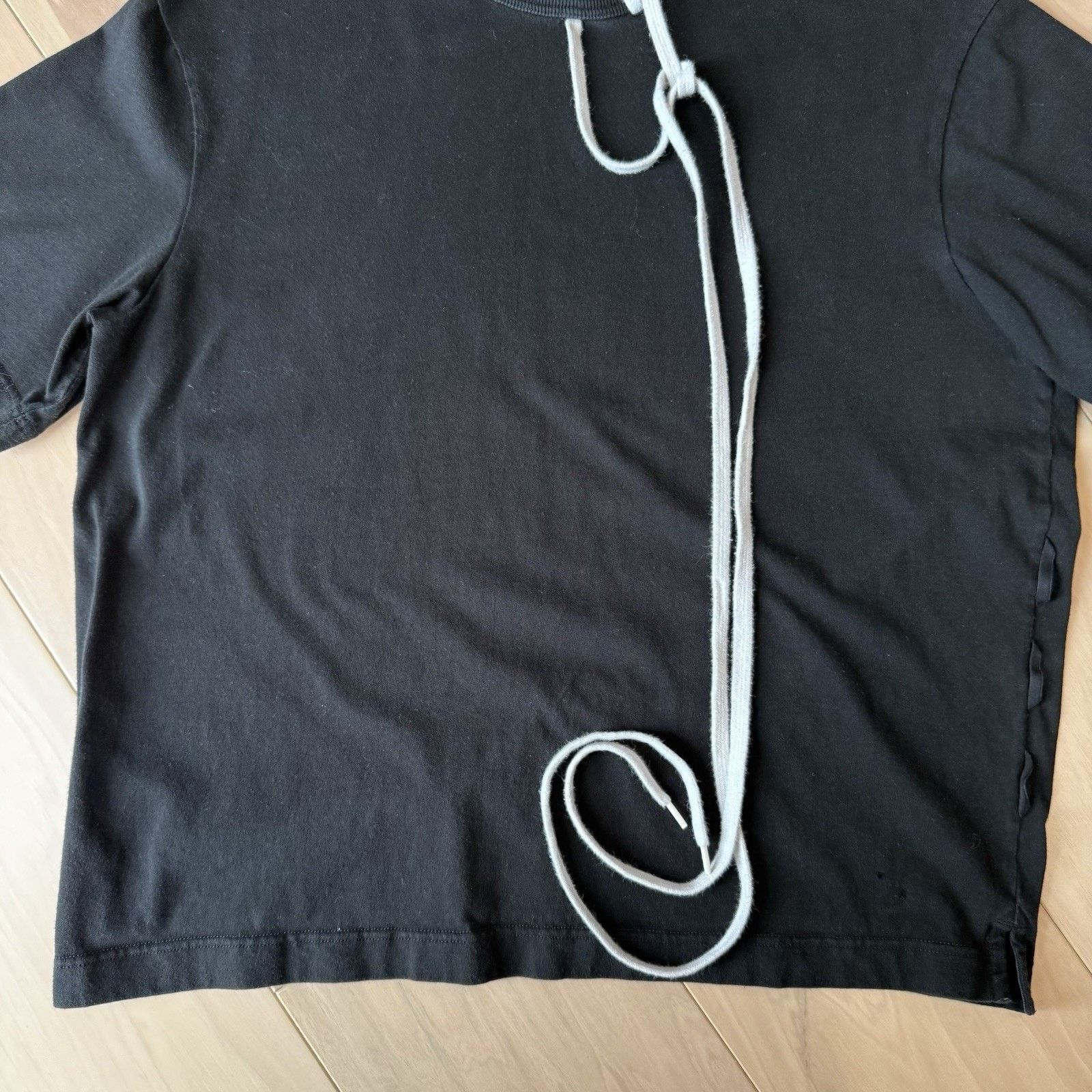 Craig Green Craig Green Laced Shirt Small Black New York Streetwear Size US S / EU 44-46 / 1 - 4 Thumbnail