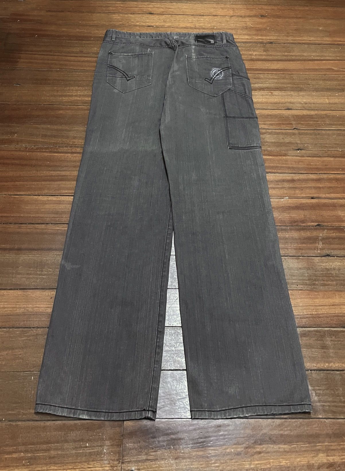 Ecko Unltd. Rare Design Vintage Brand Ecko Unltd Baggy Jeans 2000s Size US 42 / EU 58 - 2 Thumbnail