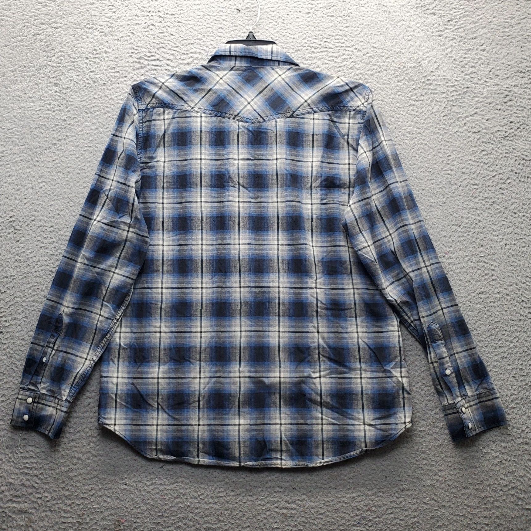American Eagle Outfitters American Eagle Outfitters Western Shirt Mens L Plaid Vintage Pearl Snap Size US L / EU 52-54 / 3 - 2 Thumbnail