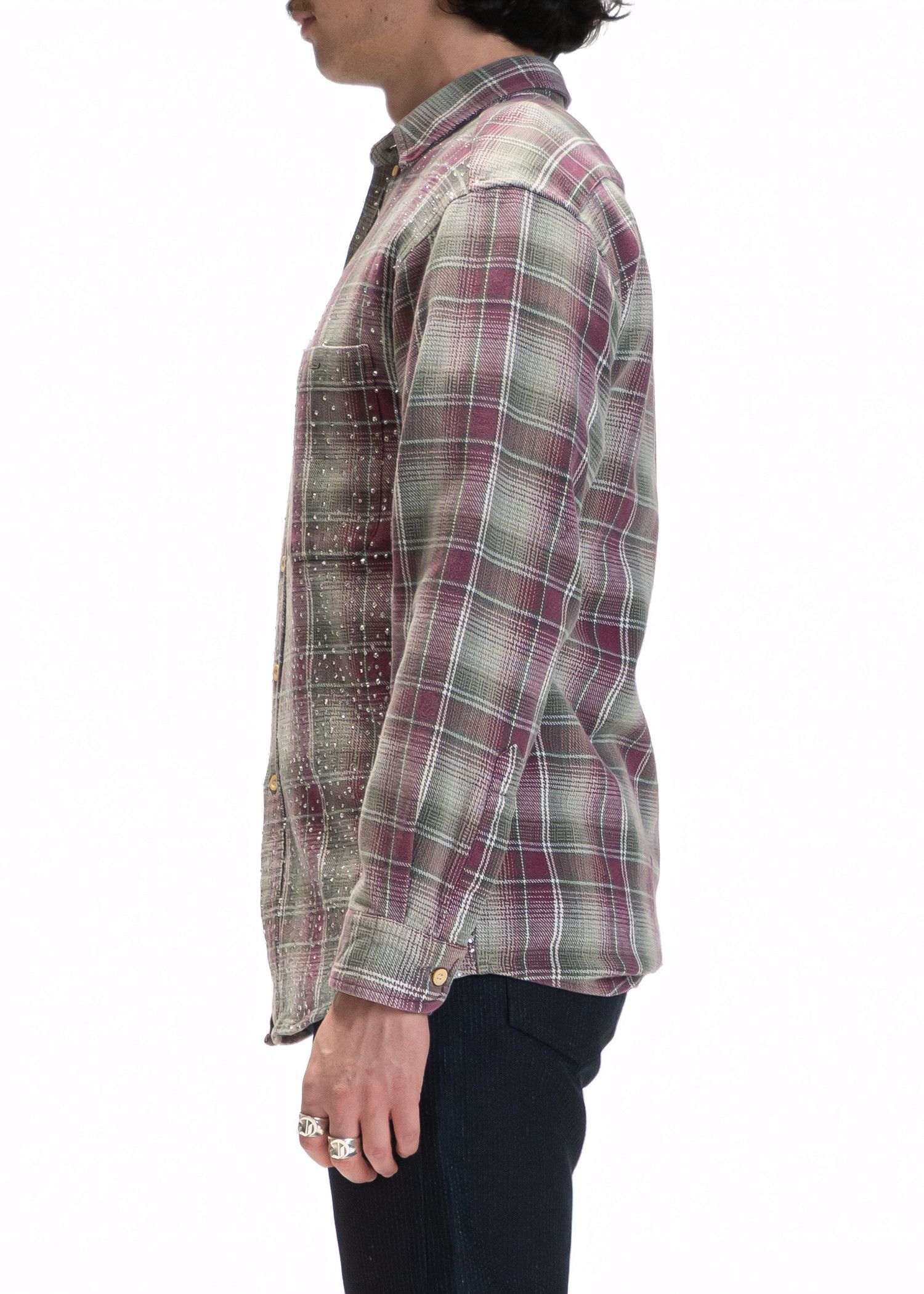 Other Nothing Grows Overnight Studded Shirt Size US S / EU 44-46 / 1 - 3 Thumbnail