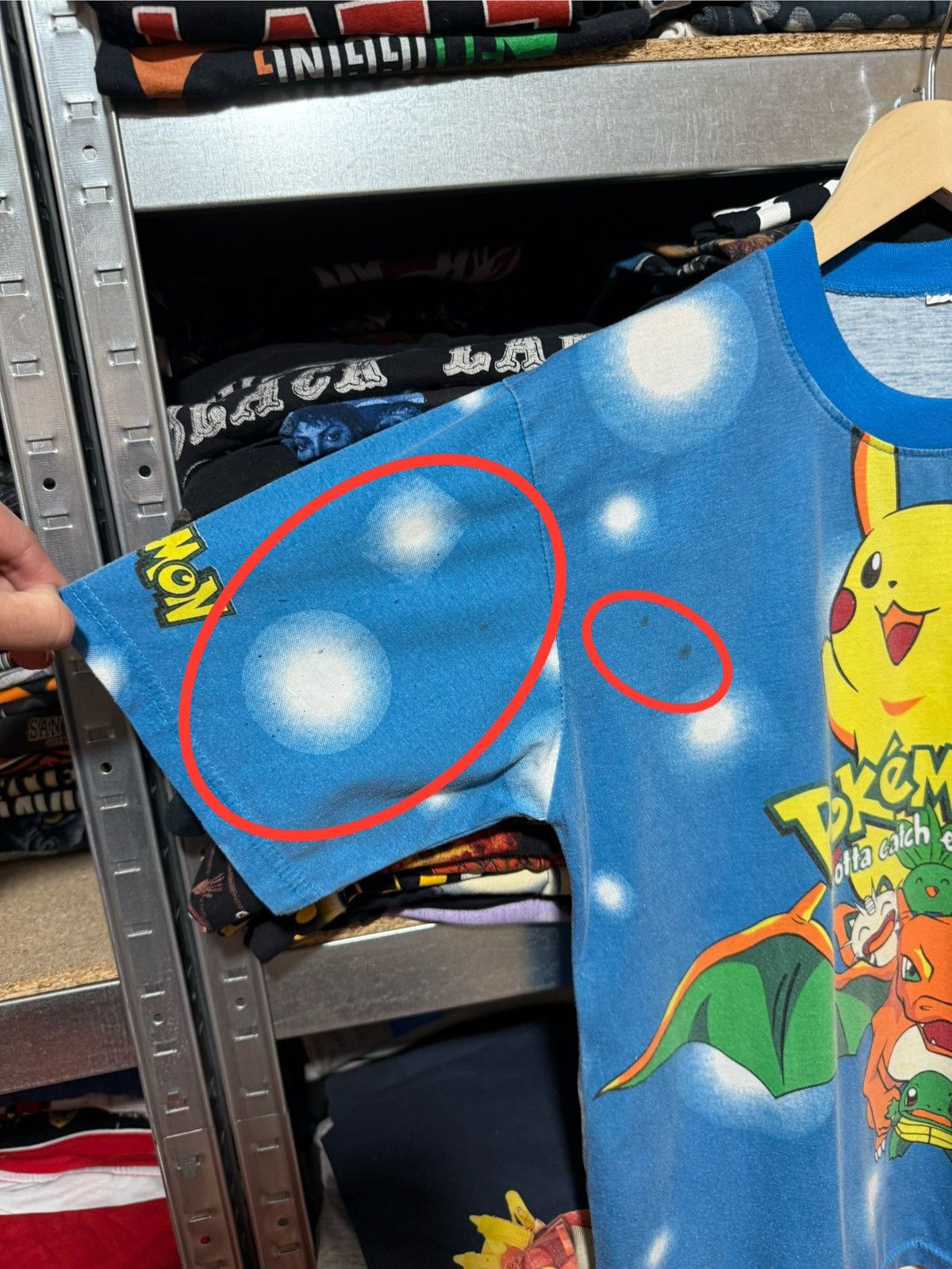 Pokemon Vintage 90’s AOP Pokemon Cartoon Network T-Shirt Y2K Hype Size US S / EU 44-46 / 1 - 8 Thumbnail