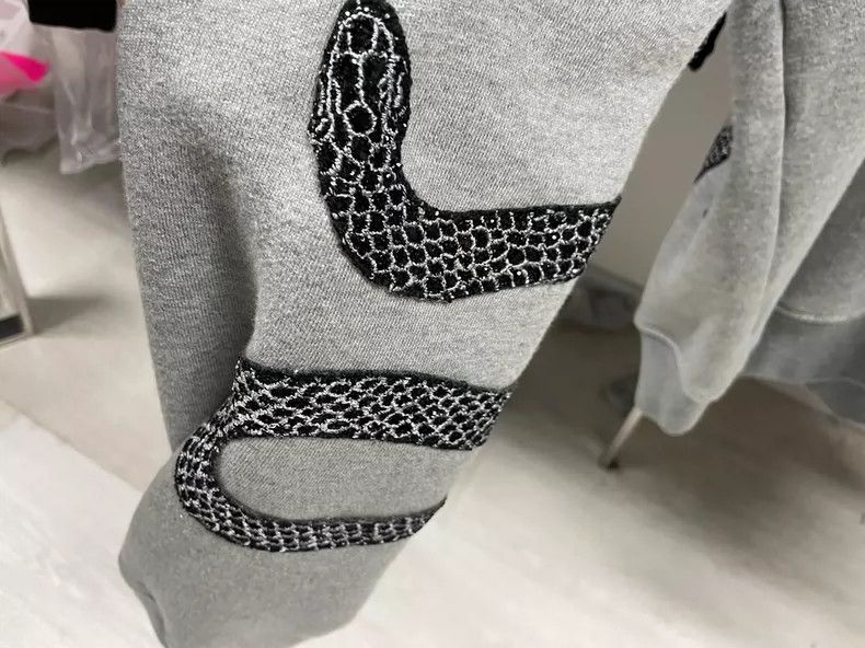 Amiri Amiri black snake sweater Size US S / EU 44-46 / 1 - 4 Thumbnail