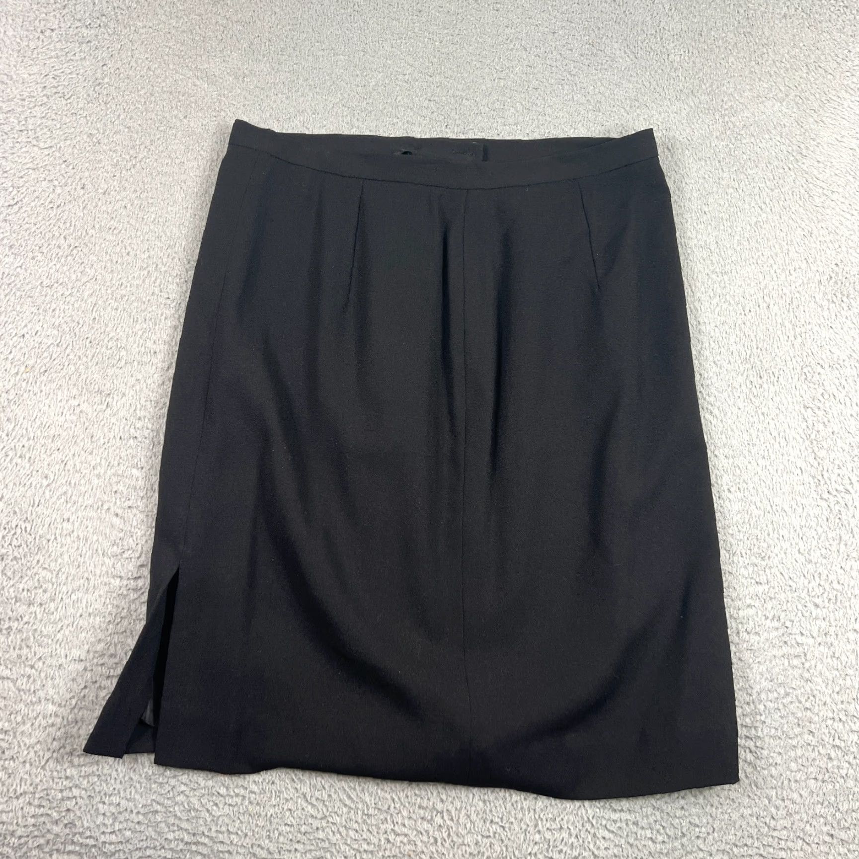 Jones New York Vintage Jones New York Women's Skirt Black Size 14 Size 36" / US 14 / IT 50 - 7 Thumbnail