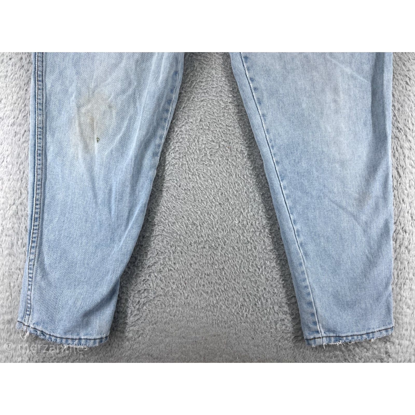 Bill Blass VINTAGE Bill Blass Jeans Women 16 Blue Denim High Rise Mom Tapered Regular Size 16 Blue Floral 90s Womens Size 38" / US 16 / IT 52 - 5 Thumbnail