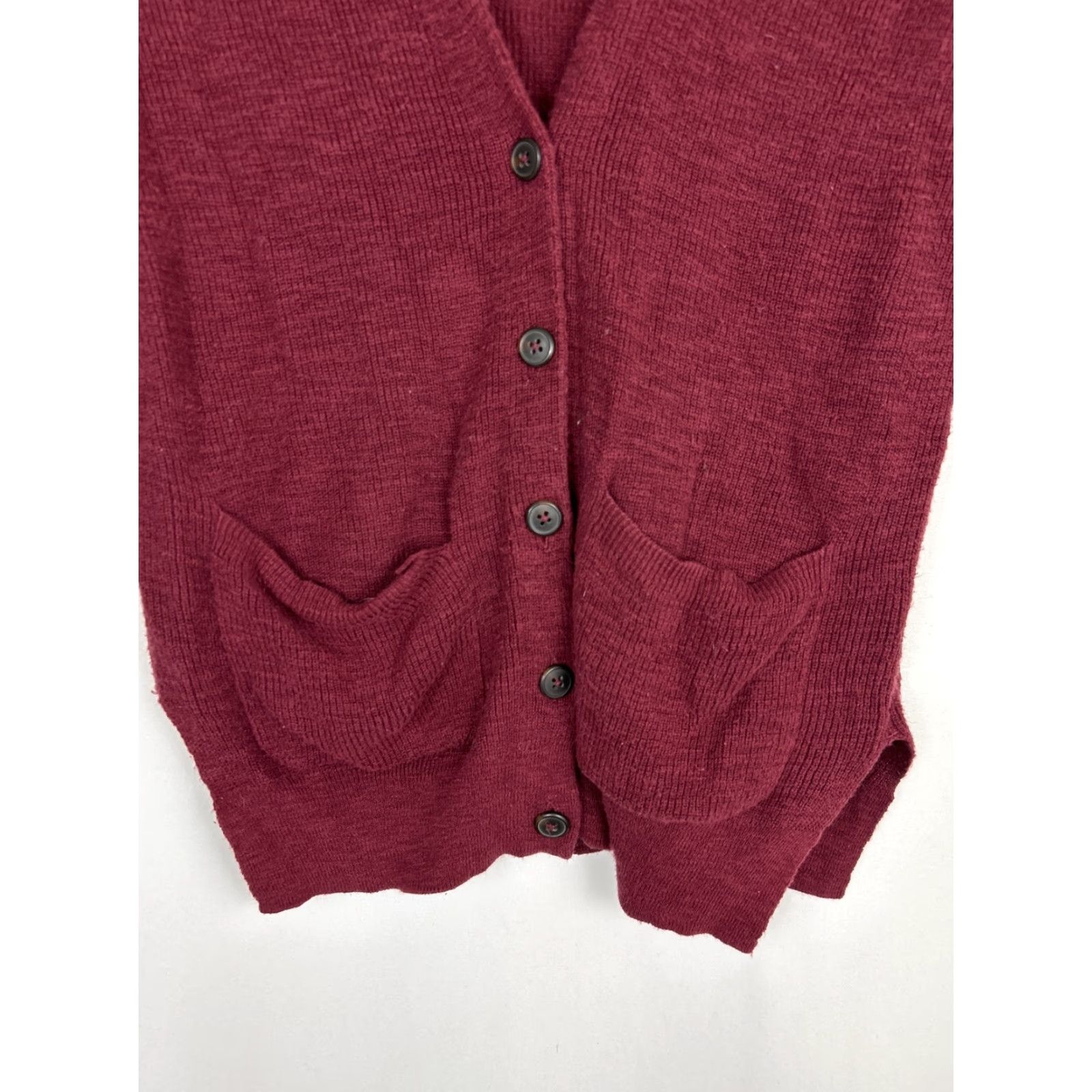 Madewell Madewell Fieldwalk Cardigan Heather Marl Gray Button Front Knit Womens XS G2410 Size XS / US 0-2 / IT 36-38 - 6 Thumbnail