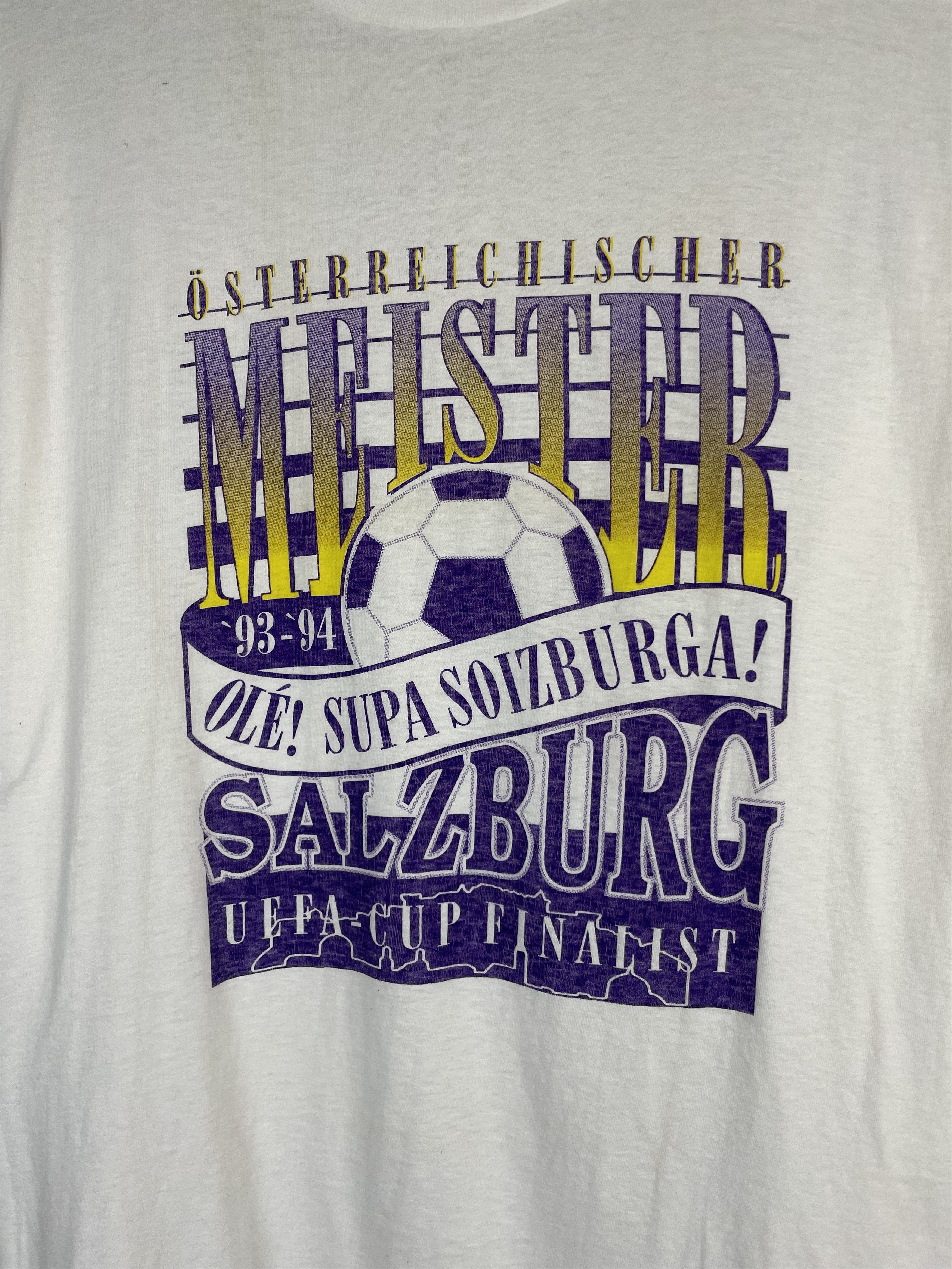 Vintage Vintage Casino Salzburg 1993-1994 Tee Size US XXL / EU 58 / 5 - 4 Thumbnail