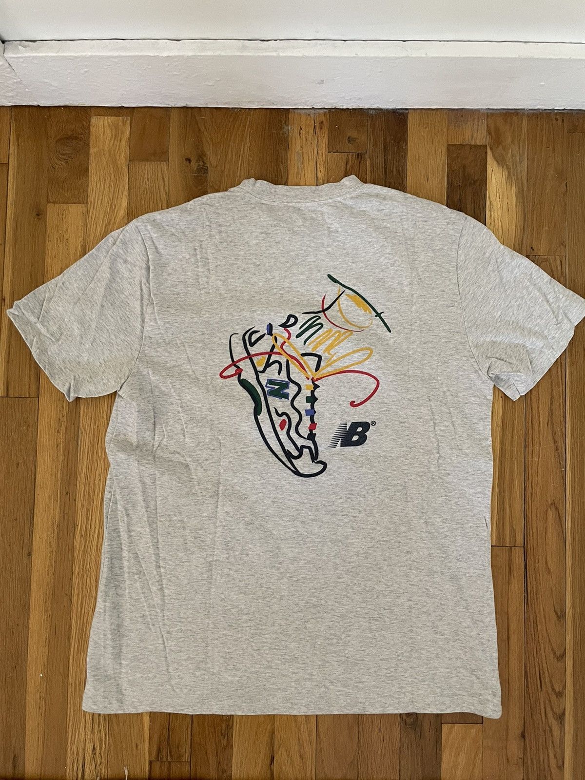 【美品】Aime Leon Dore x New BalanceロンT Tシャツ 美品】AIME LEON DORE × NEW BALANCE コラボTシャツ - メルカリ