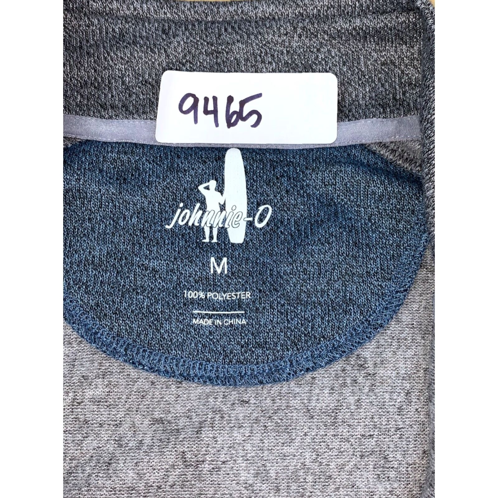 johnnie-O Johnnie O Reflex 1/4 Zip Pullover Seal Gray Mens M Sweater Casual Size US M / EU 48-50 / 2 - 2 Thumbnail