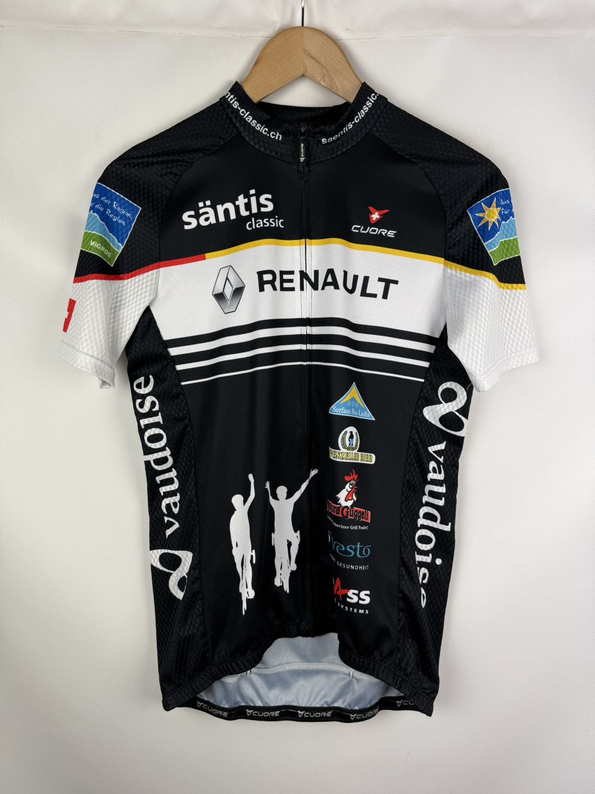 Other Cudre Santis Classic Renault Full Zip Cycling Jersey Shirt Size US M / EU 48-50 / 2 - 1 Thumbnail