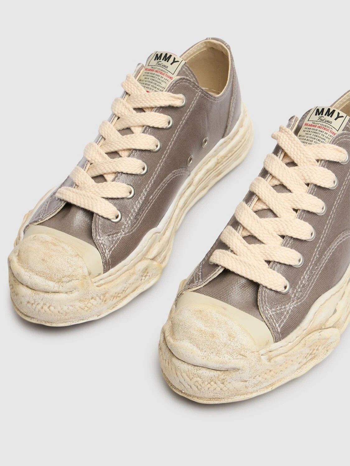 Maison MIHARA YASUHIRO Mihara Yasuhiro Hank Original Sole Low Sneakers Size US 13 / EU 46 - 3 Thumbnail