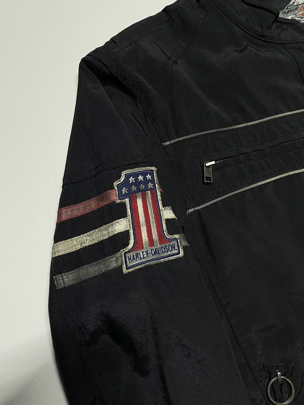Harley Davidson × Vintage Harley Davidson Colton Motorcycle Casual Canvas jacket Size US L / EU 52-54 / 3 - 6 Thumbnail