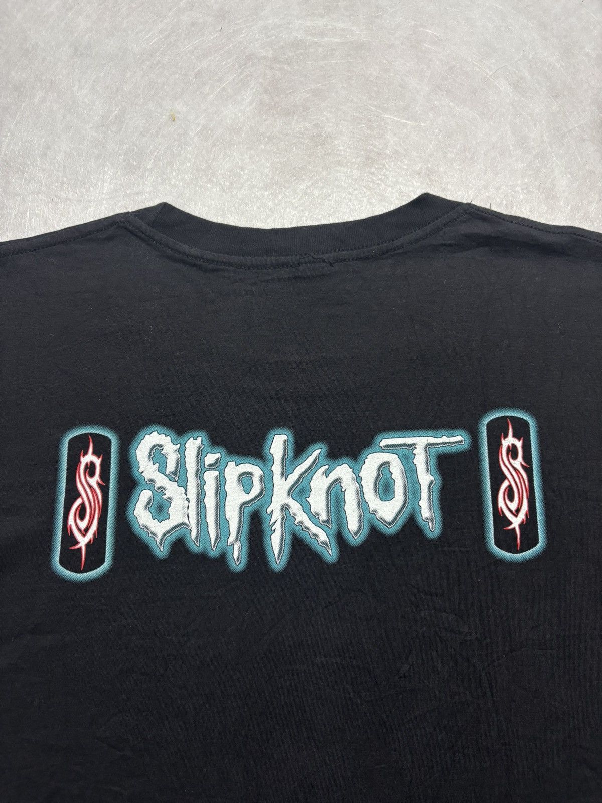Band Tees Vintage 90’s Slipknot Face Jordison Tshirt Size US XL / EU 56 / 4 - 4 Thumbnail