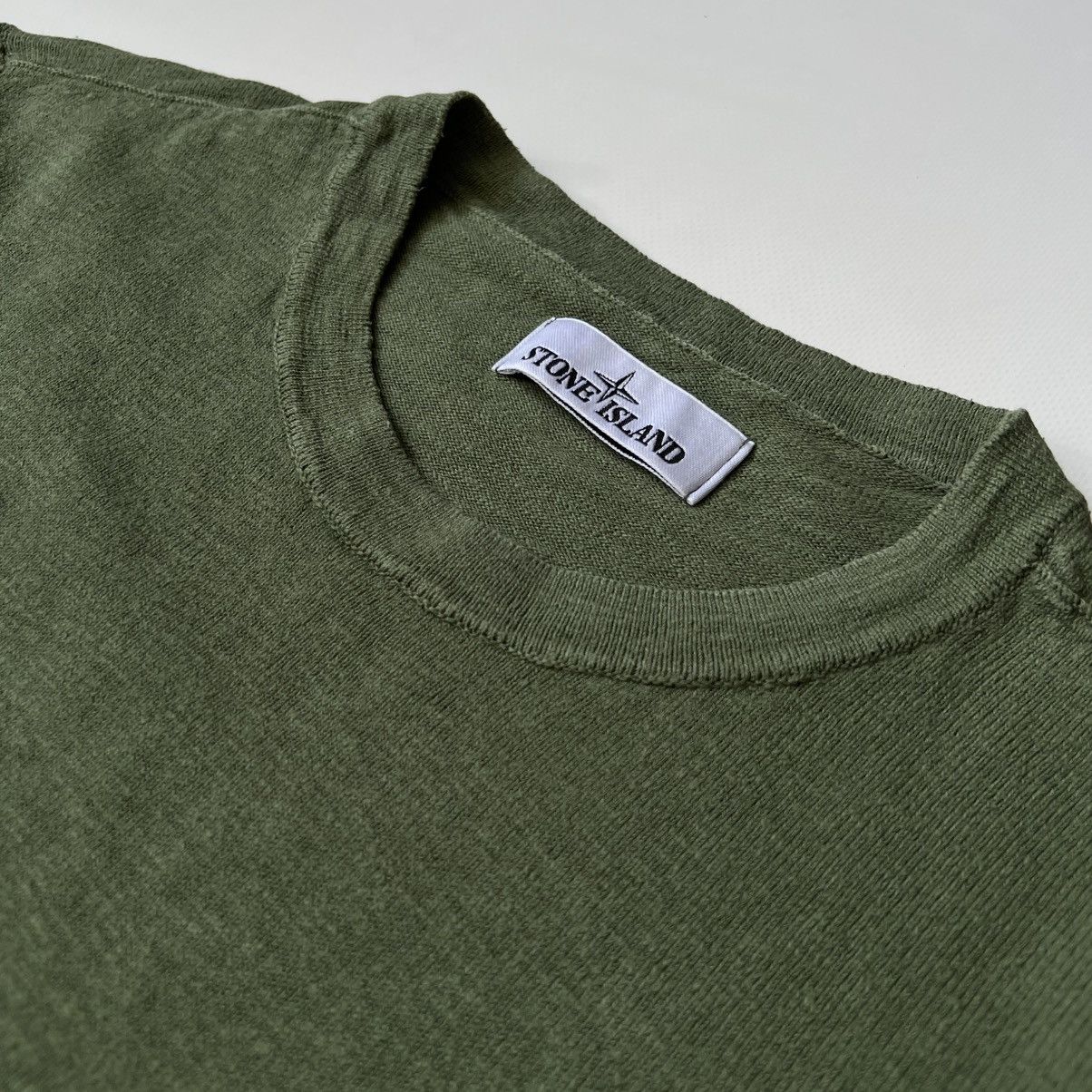 Stone Island Stone Island Round neck cotton sweater SS22 Size US L / EU 52-54 / 3 - 3 Thumbnail