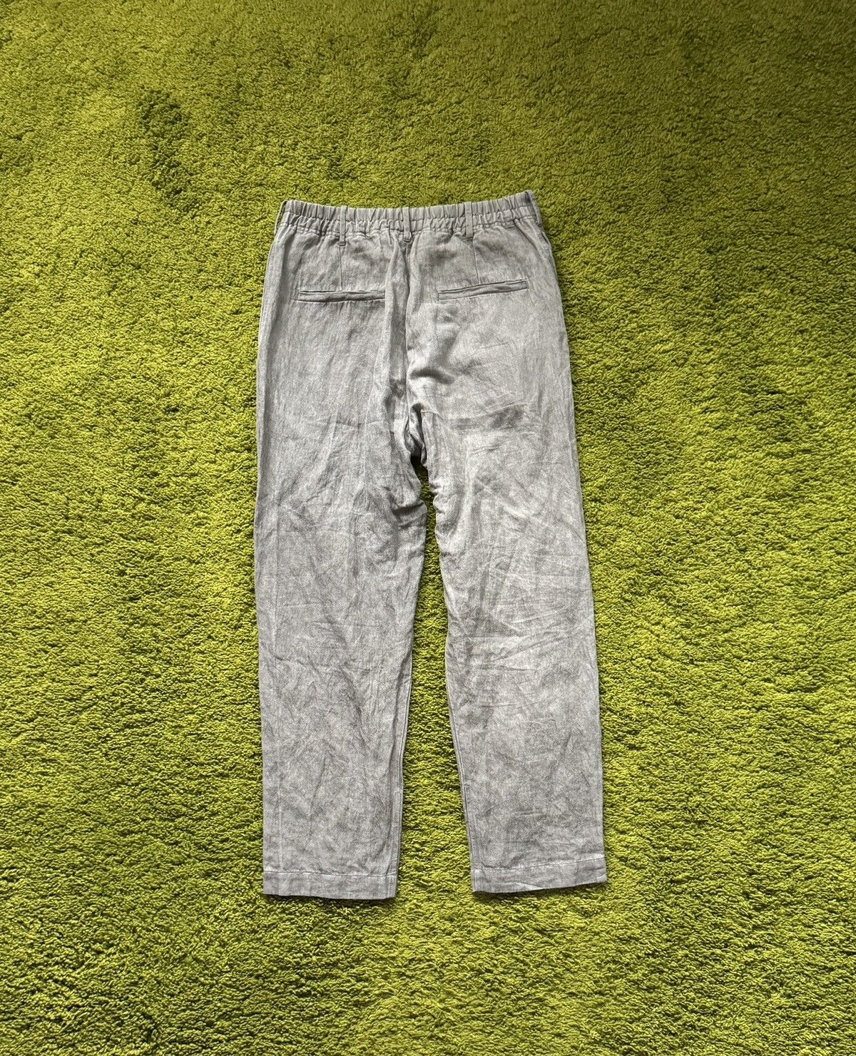 Forme 33204322896 × Forme D'Expression Forme D’expression avant garde ramie blend pants Size US 32 / EU 48 - 2 Thumbnail