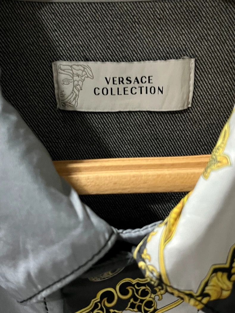 Versace Versace Denim jacket coat Size US L / EU 52-54 / 3 - 3 Thumbnail
