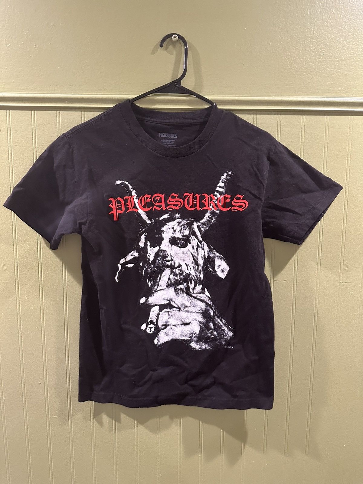 Pleasures Pleasures Goat Tee Size US S / EU 44-46 / 1 - 1 Thumbnail