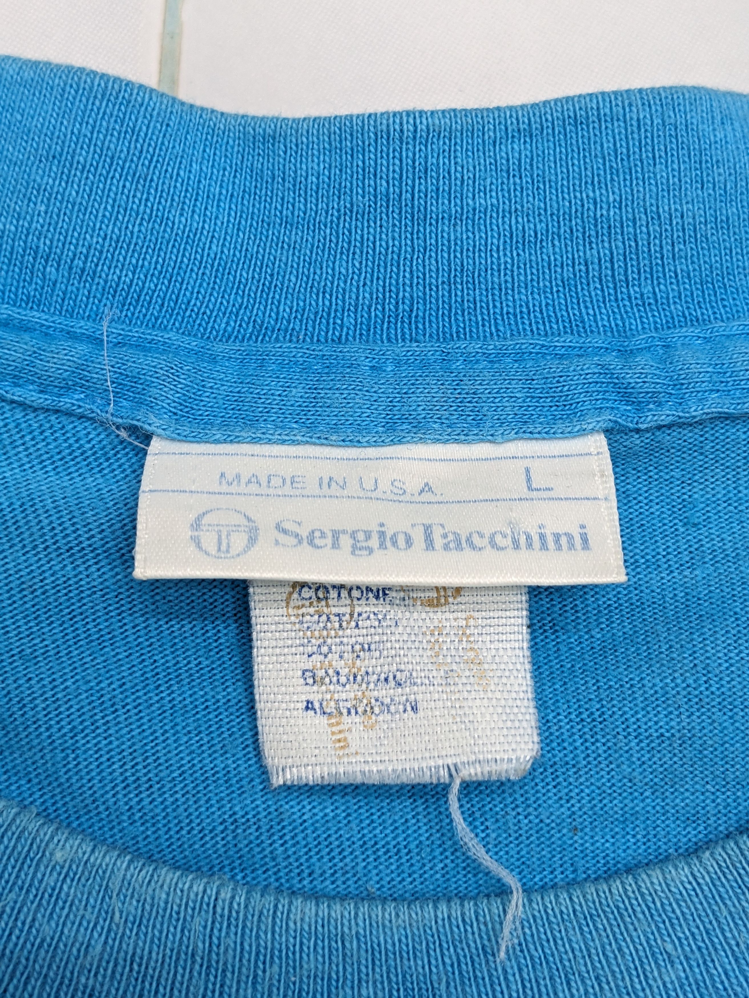 Sergio Tacchini VINTAGE SERGIO TACCHINI MADE IN USA Size US L / EU 52-54 / 3 - 8 Thumbnail