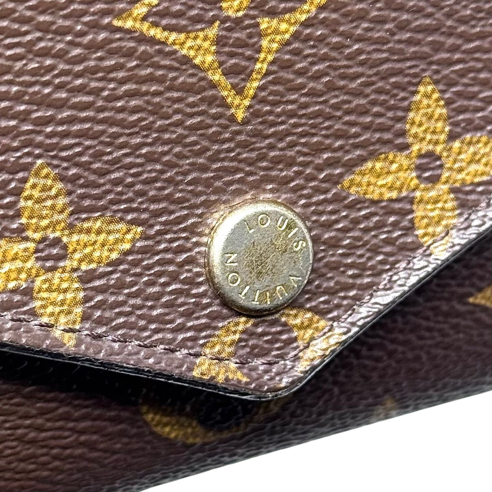 Louis Vuitton Louis Vuitton Monogram Long Wallet Size ONE SIZE - 9 Thumbnail