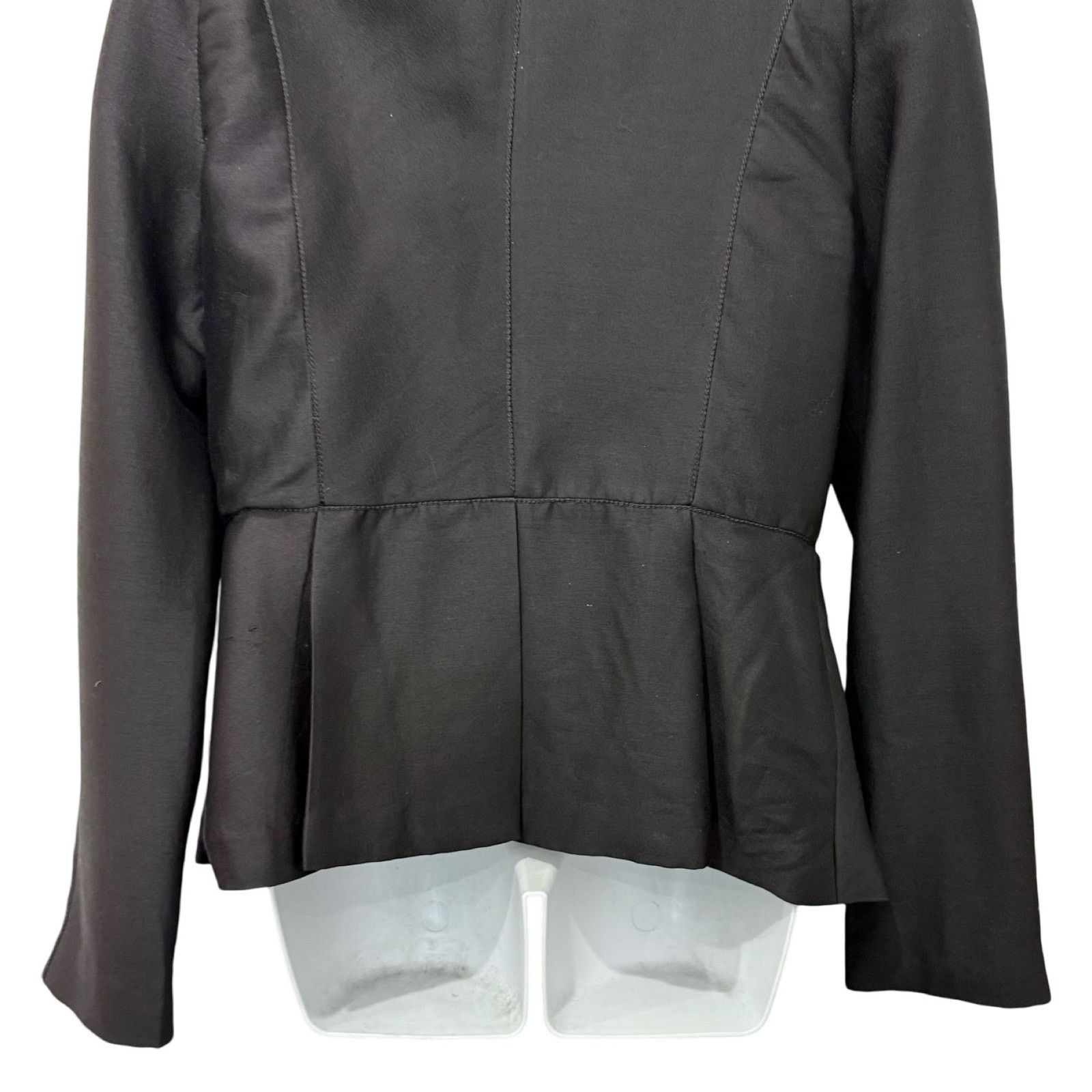 Other Leon Max Limited Edition Black Hook Eye Blazer Size M Lined Size M / US 6-8 / IT 42-44 - 8 Thumbnail