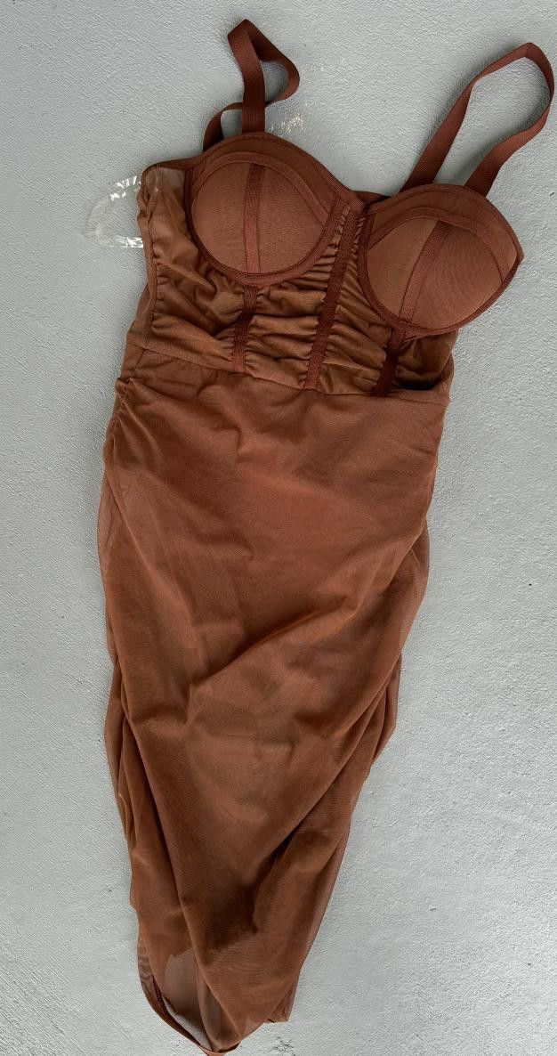 Fashion Nova Fashion Nova Mesh Dress (S) Size S / US 4 / IT 40 - 1 Thumbnail