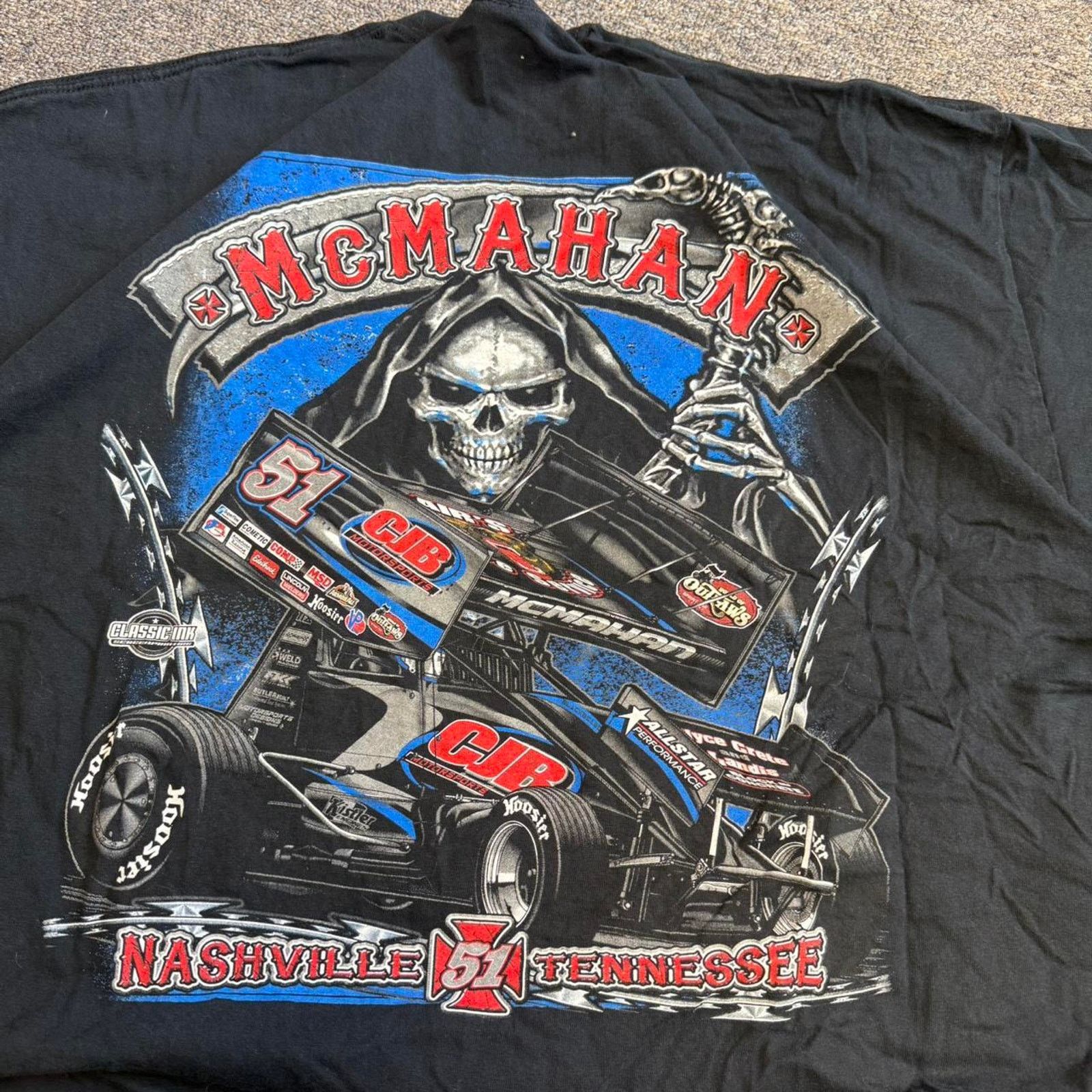 Gildan Mcmahan nashville tennessee racing shirt Size US XXL / EU 58 / 5 - 4 Thumbnail