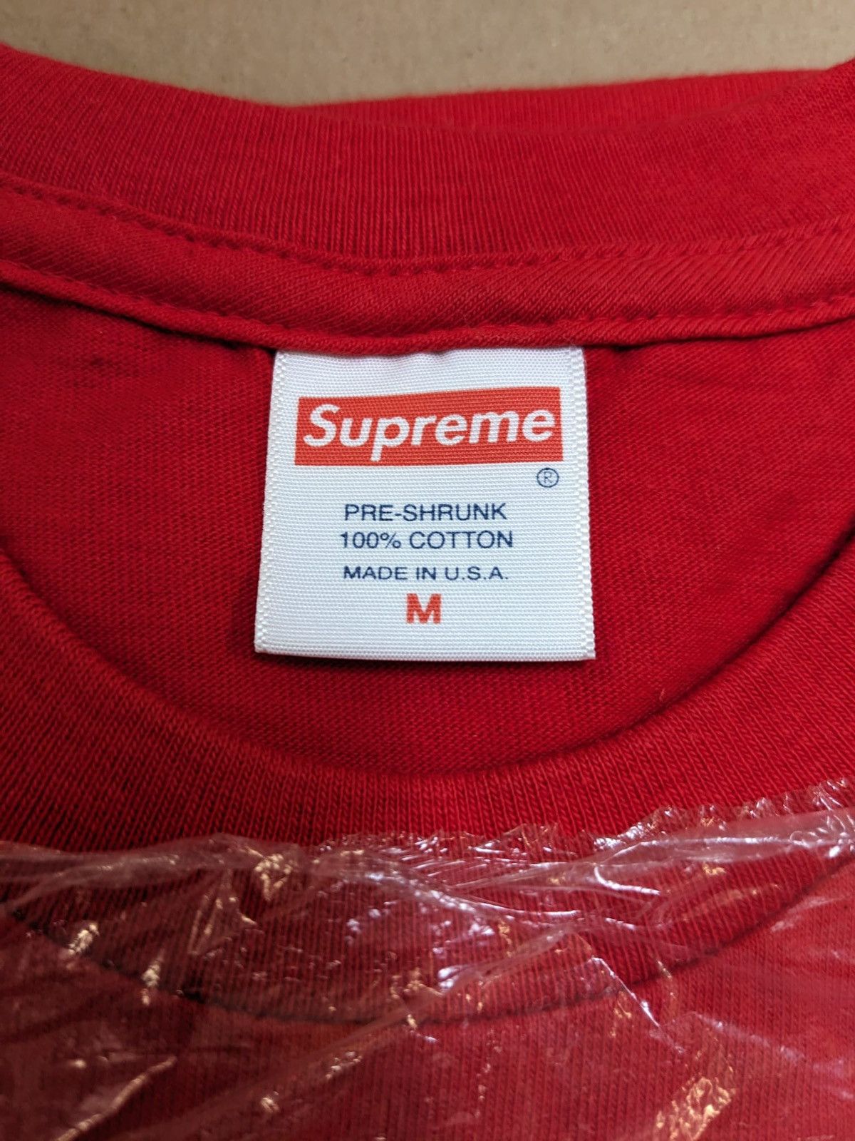 Supreme SS16 Supreme Ali Warhol Tee T-shirt Red M MEDIUM 2016 Size US M / EU 48-50 / 2 - 3 Thumbnail