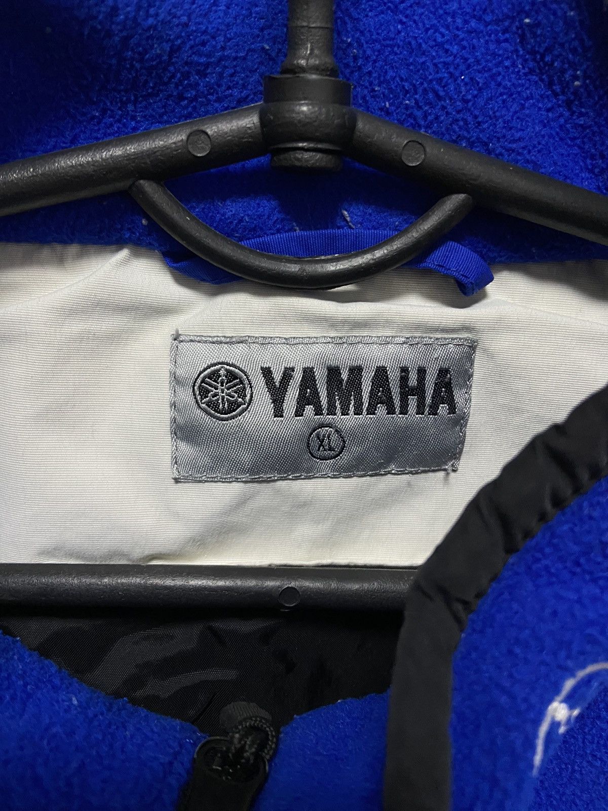 Vintage × Yamaha Yamaha Moto Racing Vintage Big Logo Sweatshirt Zip Jacket Size US XL / EU 56 / 4 - 5 Thumbnail