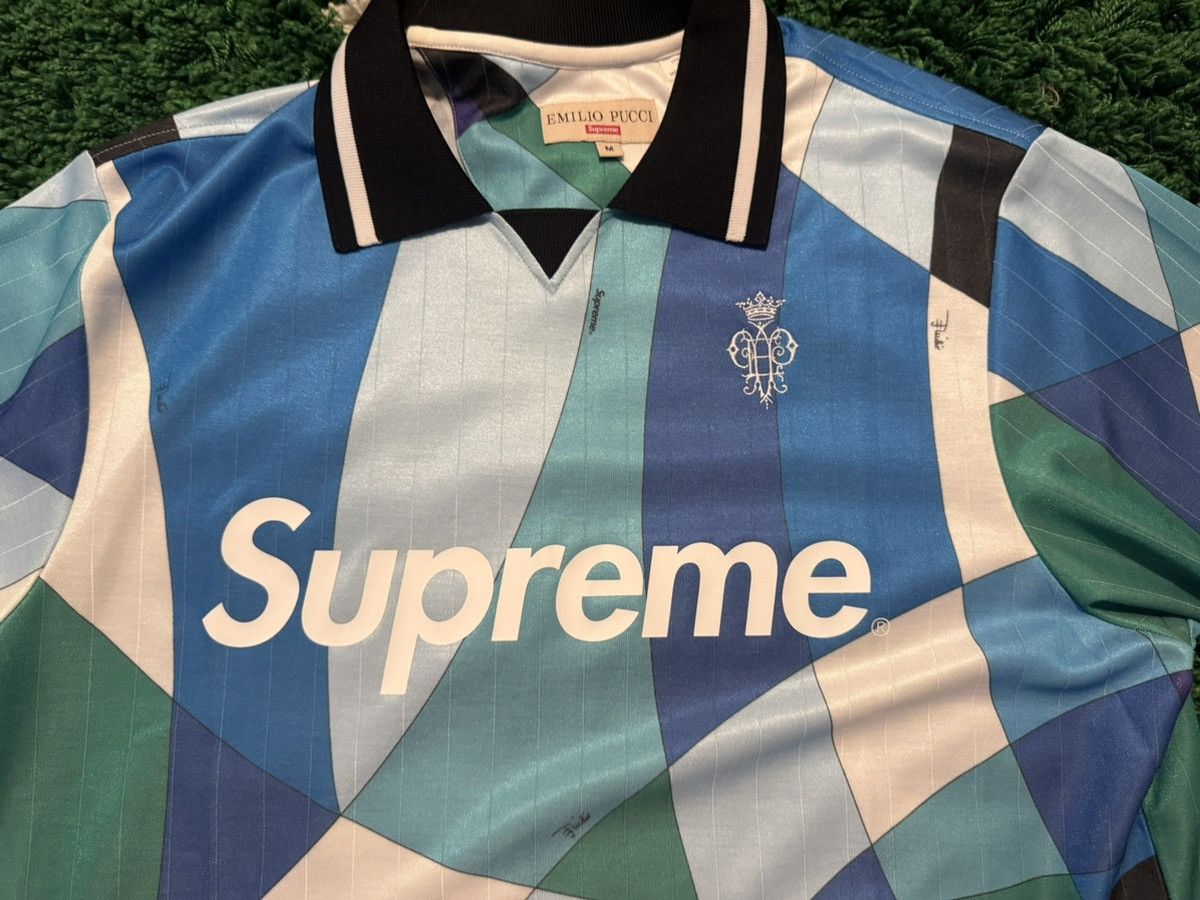 Supreme Supreme Emilio Pucci Soccer Jersey Size US M / EU 48-50 / 2 - 4 Thumbnail
