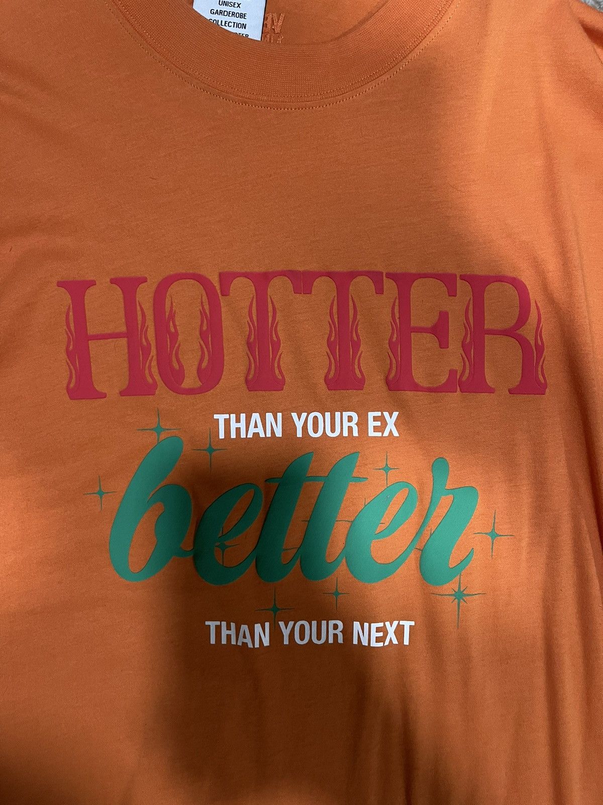 Vetements Vetements Hotter than your exBetter than your next T Shirt Size US L / EU 52-54 / 3 - 2 Thumbnail