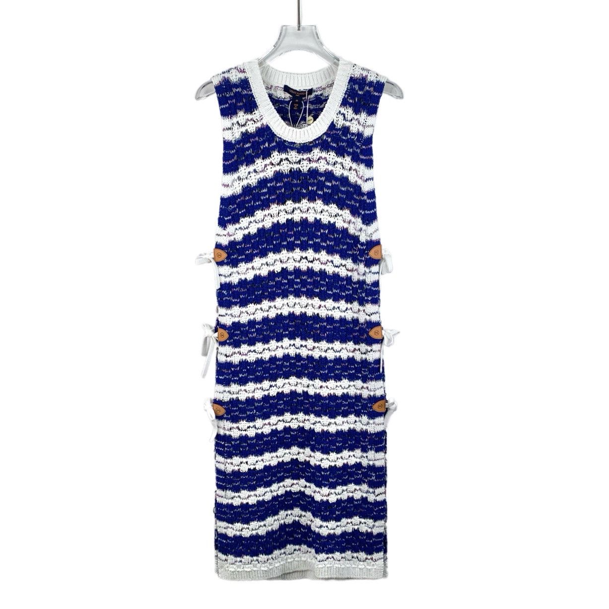 Louis Vuitton Louis Vuitton Striped Sleeveless Knit Dress K26WX Size M / US 6-8 / IT 42-44 - 1 Thumbnail
