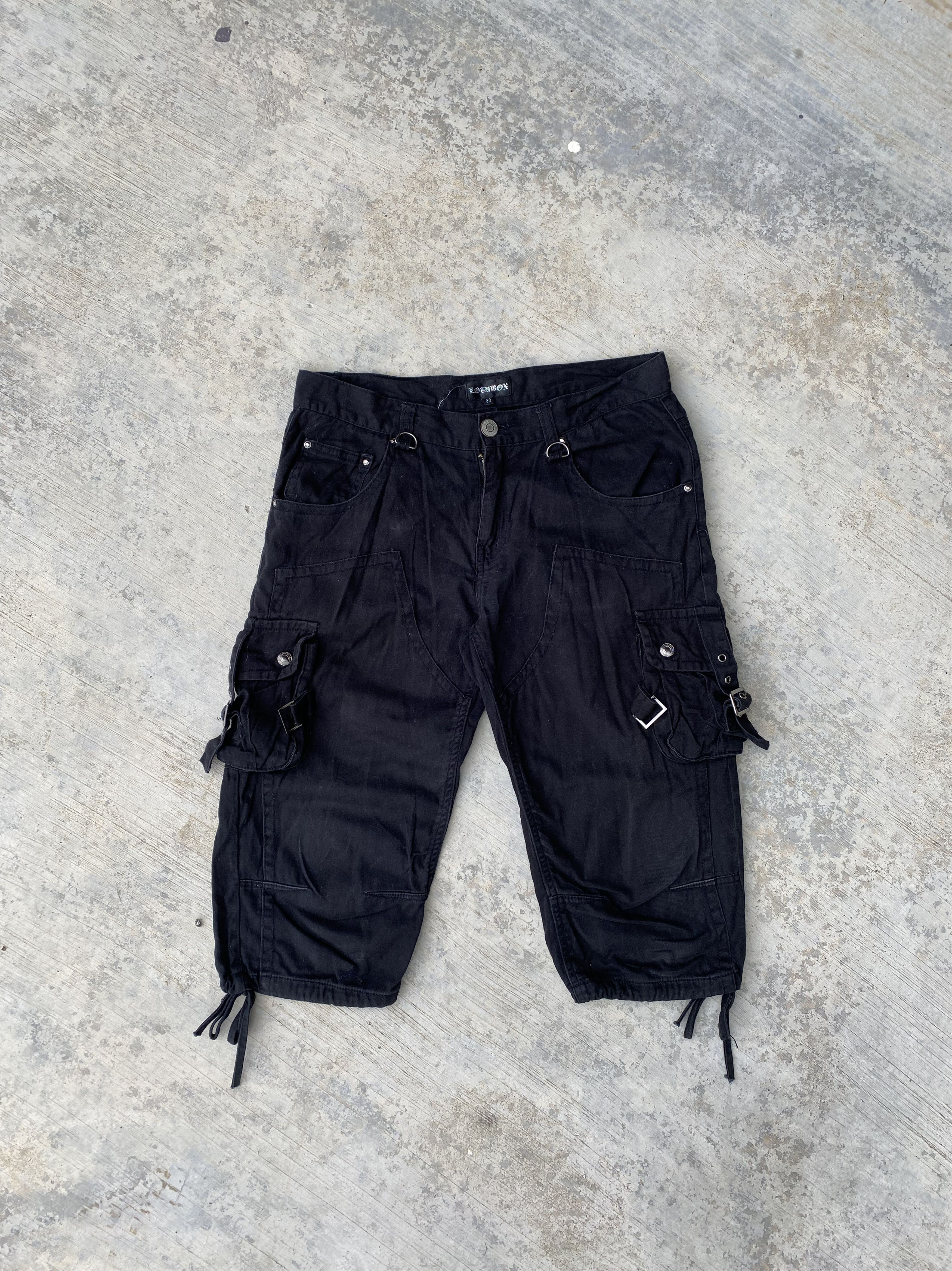 Japanese Brand × Seditionaries × Vintage Vintage lowbox punk bondage cargo shorts Size US 30 / EU 46 - 1 Thumbnail