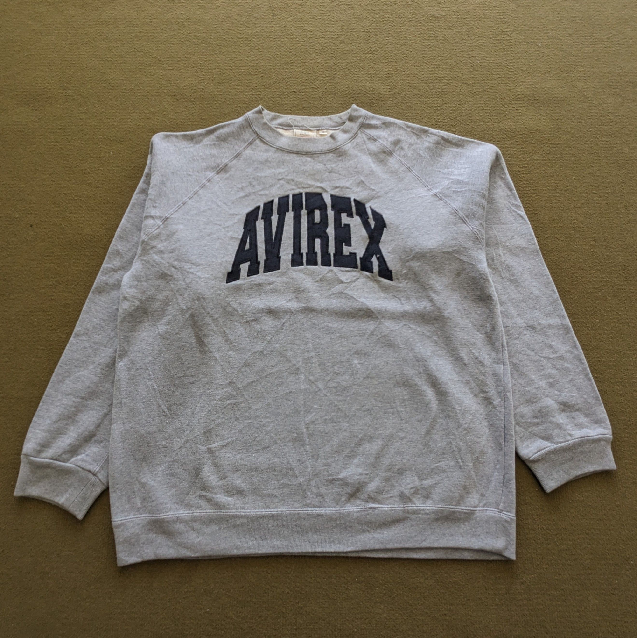 Avirex Vintage AVIREX USA Military Style Sweatshirt Size US L / EU 52-54 / 3 - 1 Thumbnail