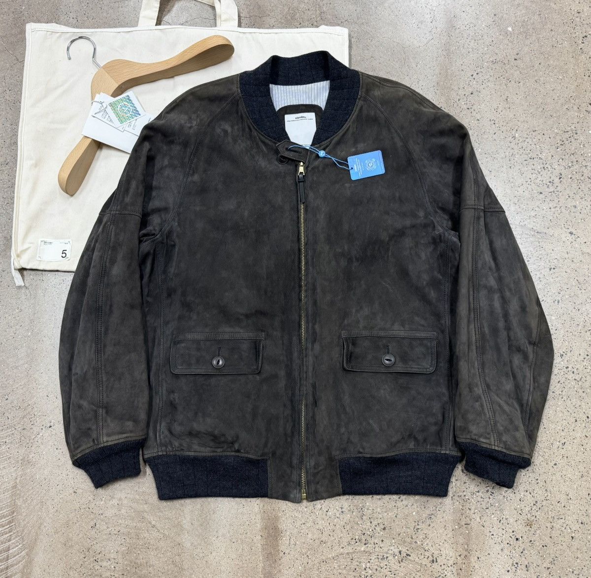 Visvim Visvim 15aw Varsity Jkt Prime IT，size 5🔥 Size US XL / EU 56 / 4 - 1 Thumbnail