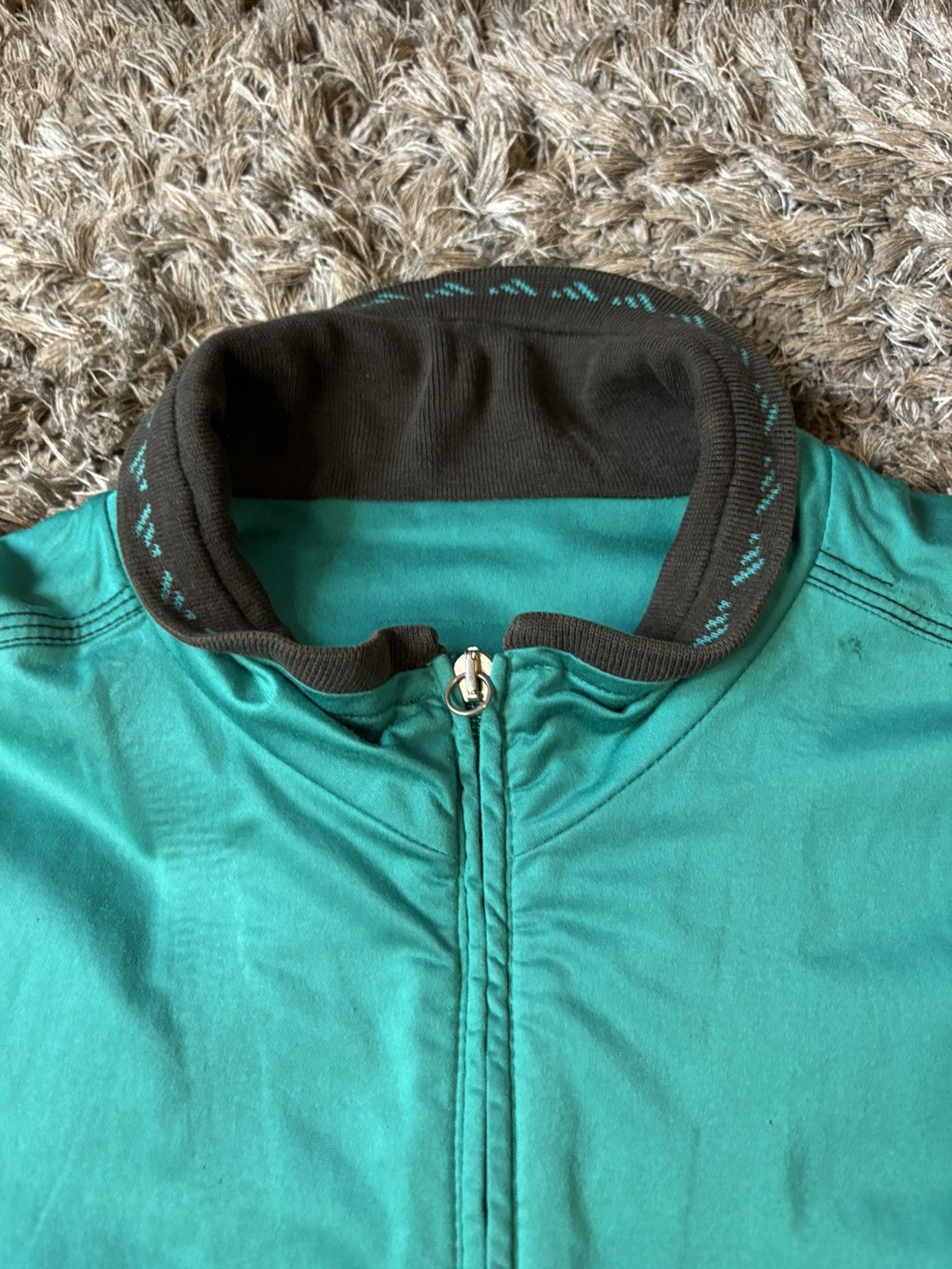 Adidas Vintage 90s Adidas Equipment EQT Track Jacket - Teal/Black Size US XL / EU 56 / 4 - 4 Thumbnail
