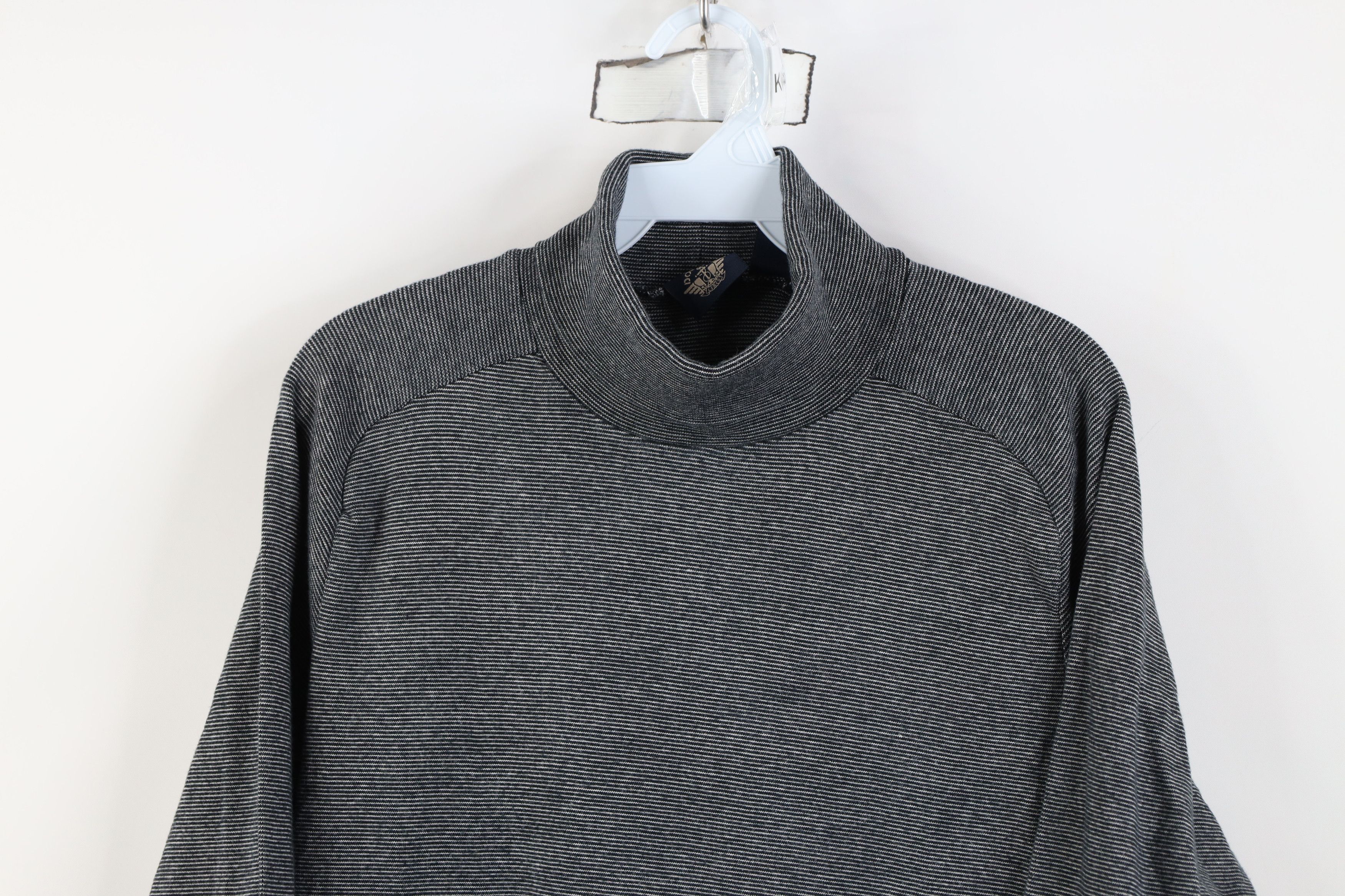 Vintage Vintage 90s Streetwear Long Sleeve Turtleneck T-Shirt USA Size L / US 10 / IT 46 - 2 Thumbnail