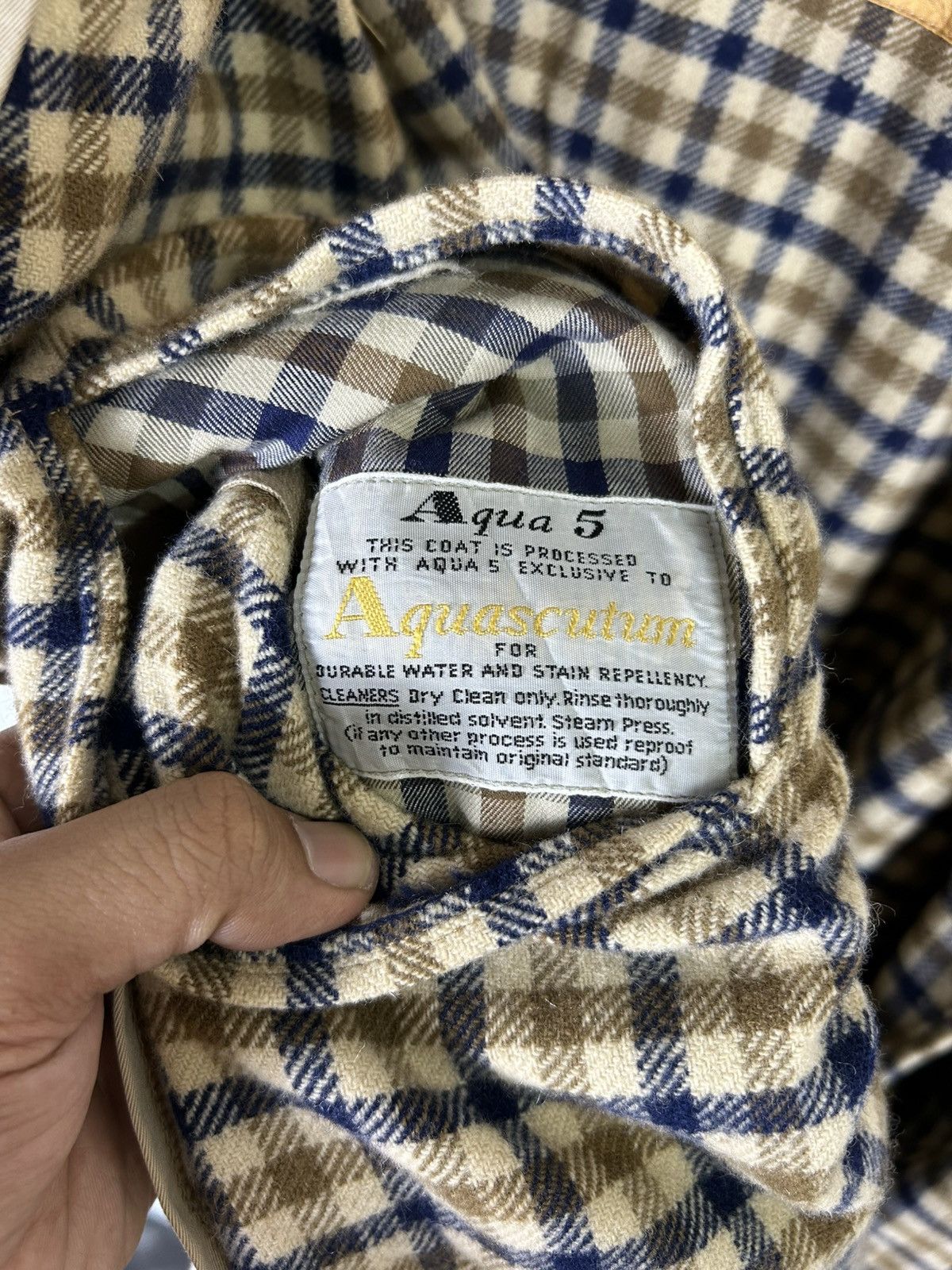 Aquascutum ⚡️Vintage Aquascutum London Button Long Coat Jacket Size US M / EU 48-50 / 2 - 11 Thumbnail