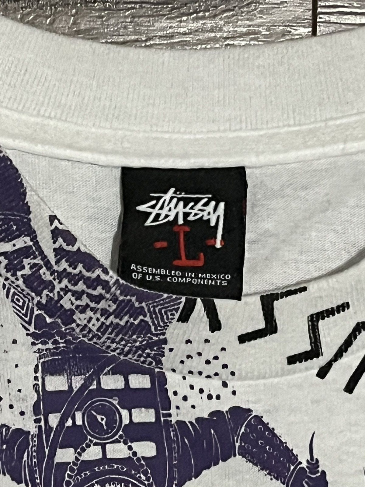 Stussy white Will Sweeney Stussy AOP Size US L / EU 52-54 / 3 - 5 Thumbnail