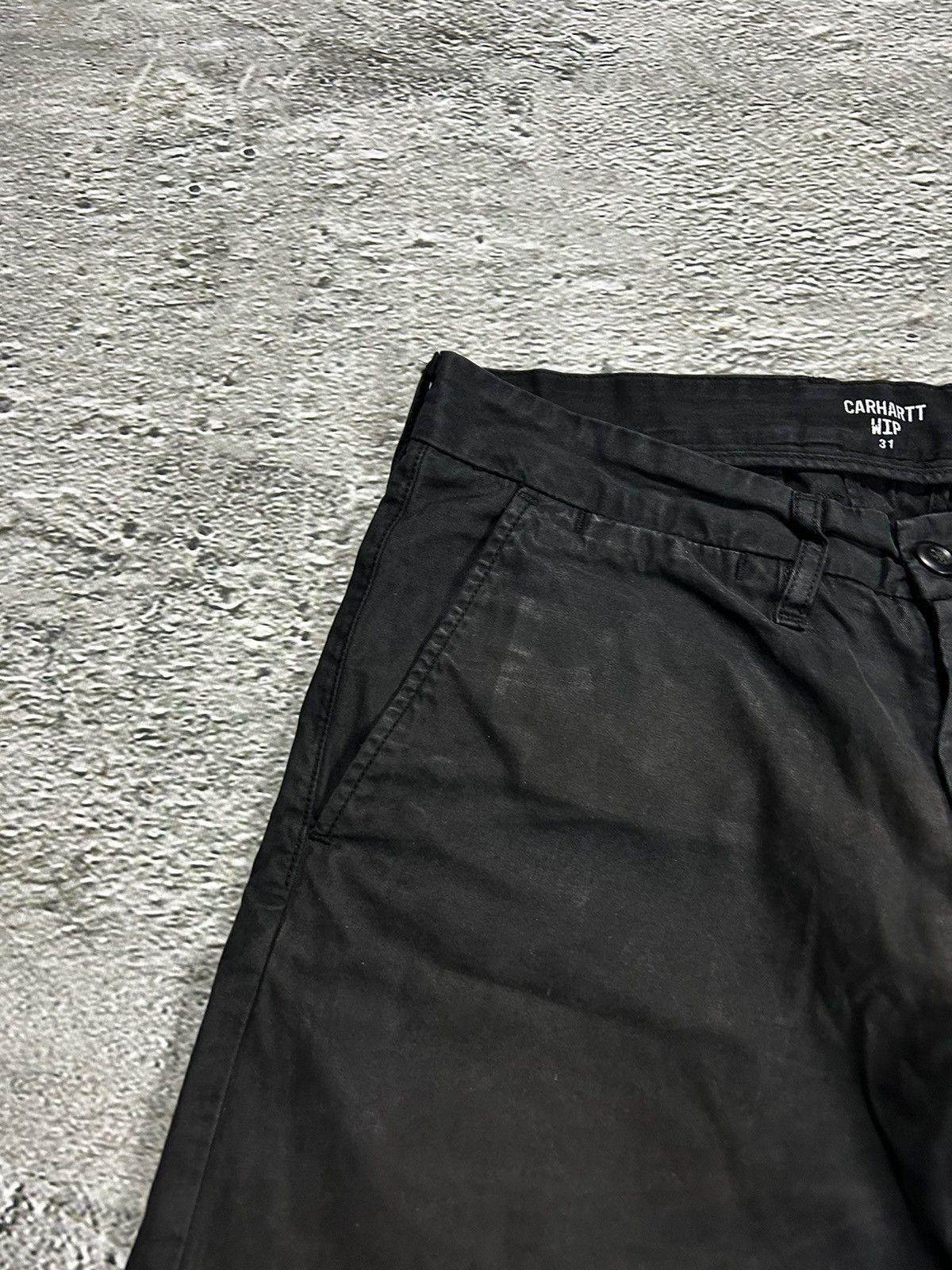 Carhartt × Vintage Carhartt vintage black shorts workwear chino pants jorts Size US 31 - 6 Thumbnail