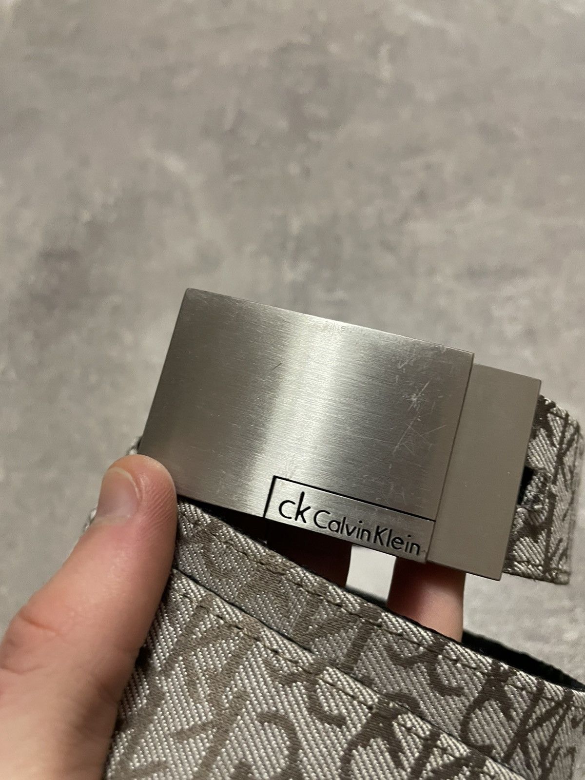Calvin Klein Vintage Calvin Klein Reversible Belt Y2K Size ONE SIZE - 2 Thumbnail