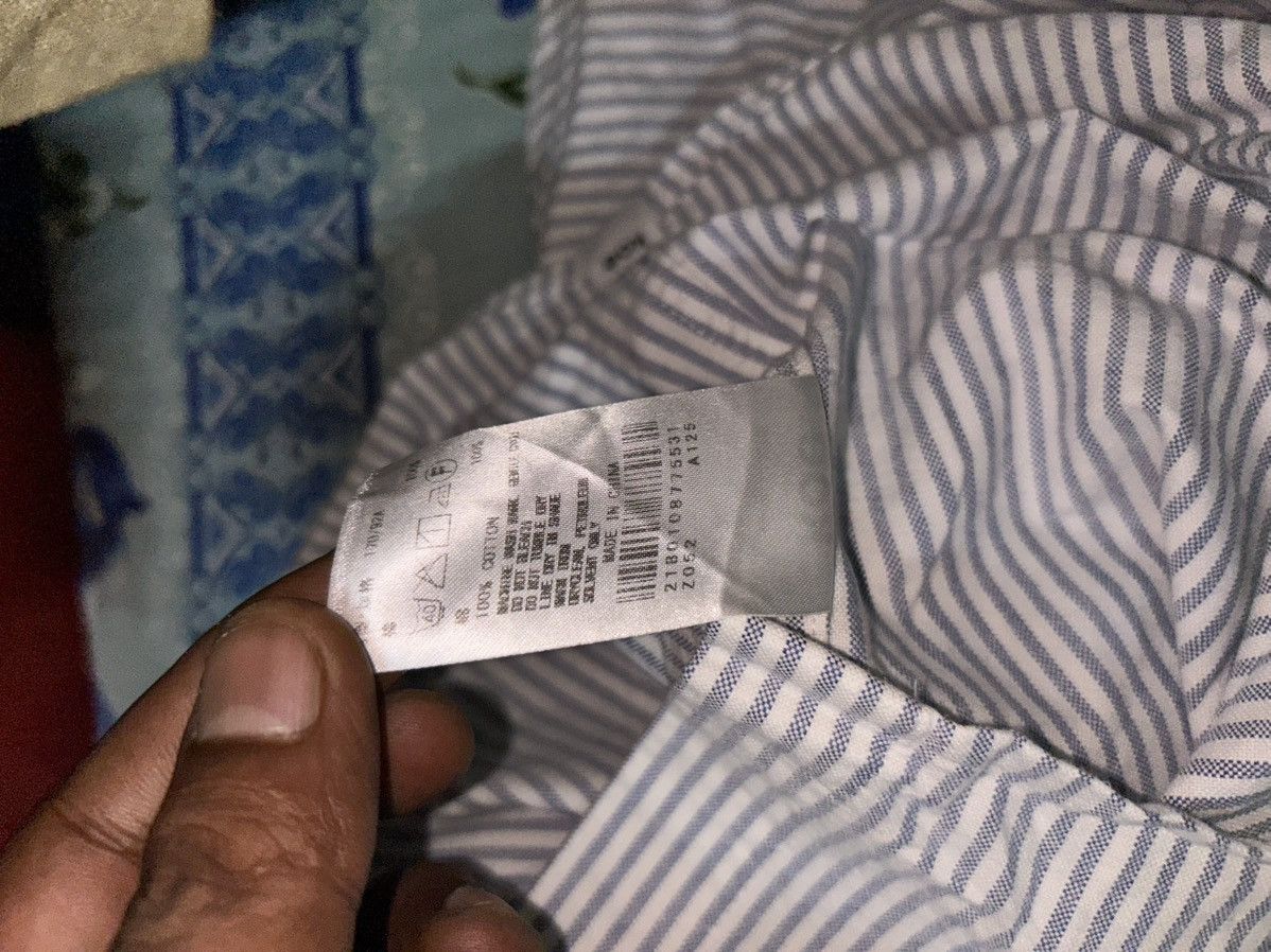 Thom Browne Koe x Thom Browne Striped Longsleeve Button Up Shirt Size US M / EU 48-50 / 2 - 5 Thumbnail