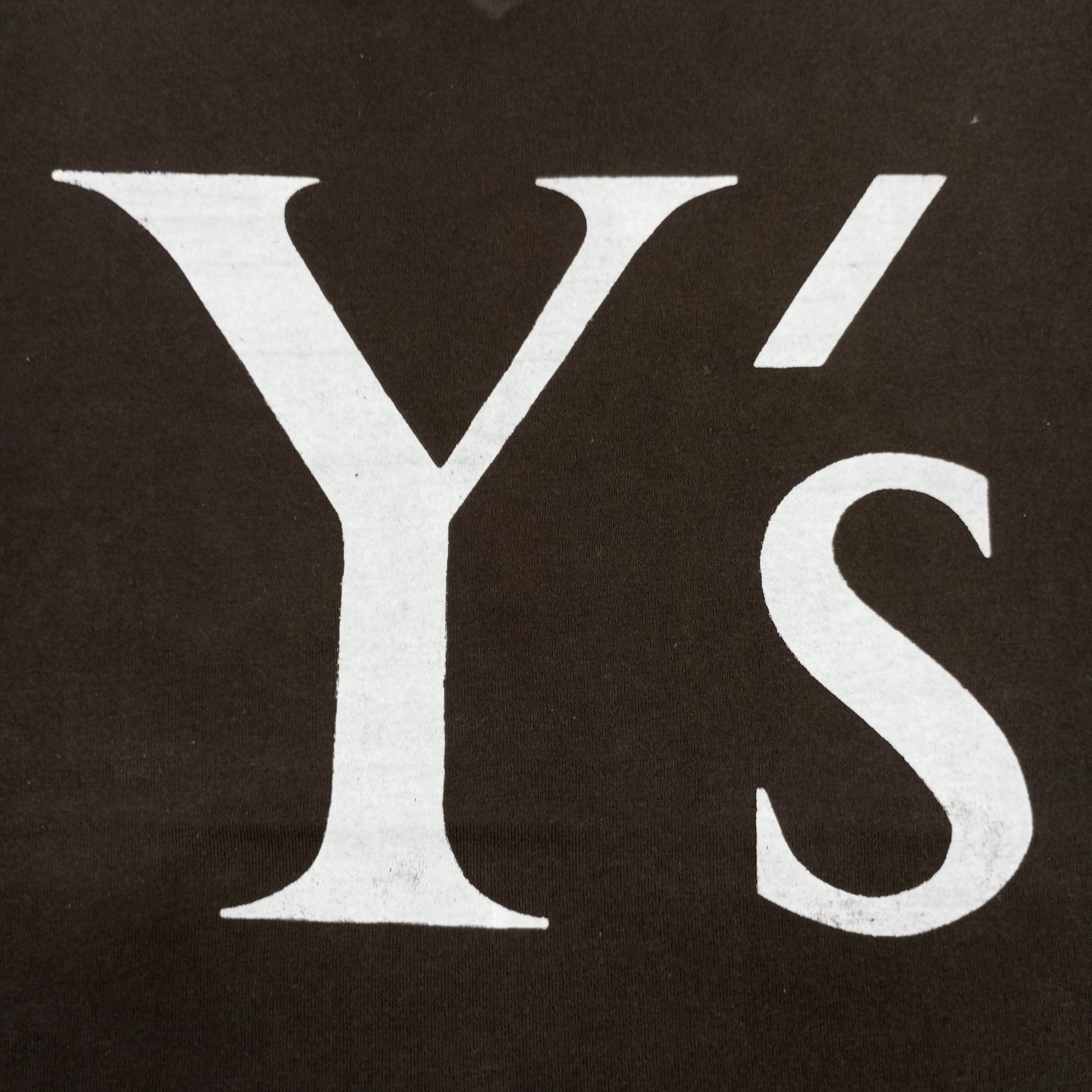 Designer Y's Yohji Yamamoto Japanese Designer Custom Art Logo Tshirt Size US L / EU 52-54 / 3 - 2 Thumbnail