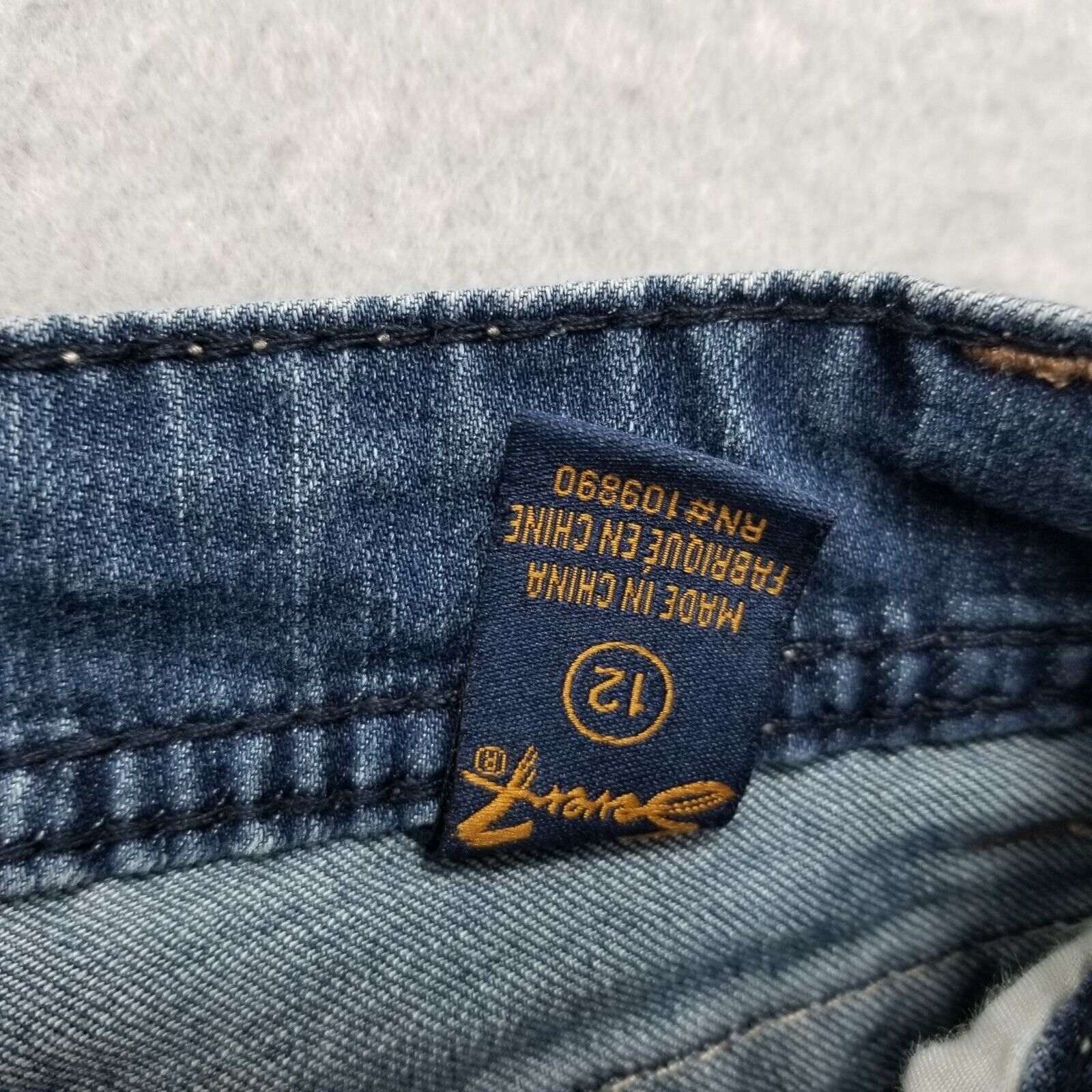 Other Seven Jeans Shorts Women 12 Blue Denim Pockets Size 34" / US 12 / IT 48 - 8 Thumbnail