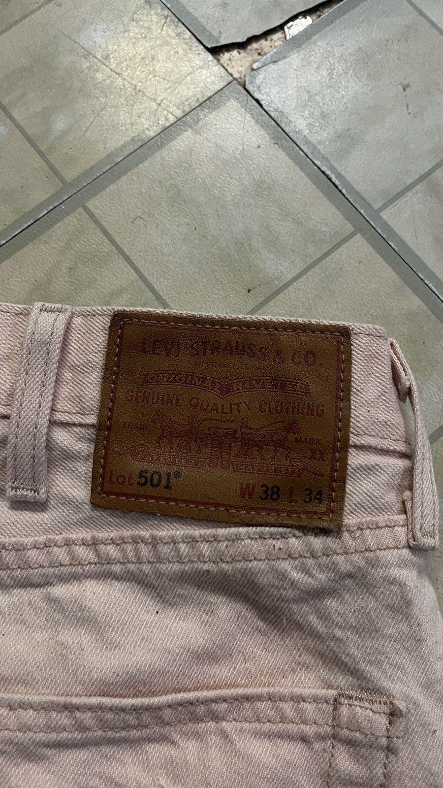 Levi's Levi’s Pink 501® Size US 38 / EU 54 - 6 Thumbnail
