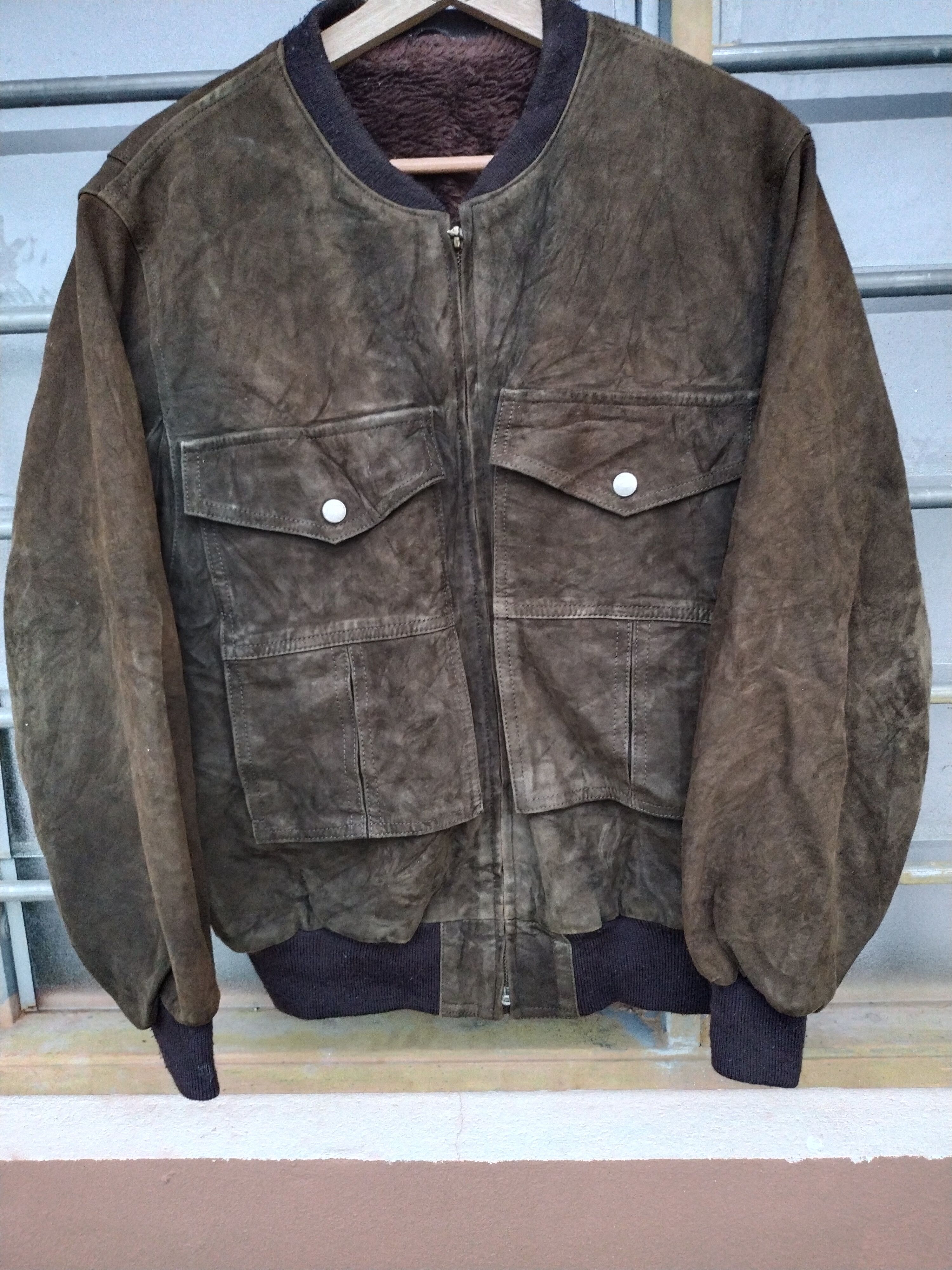 Leather Vintage Sicilian Leather Jacket Size US M / EU 48-50 / 2 - 2 Thumbnail