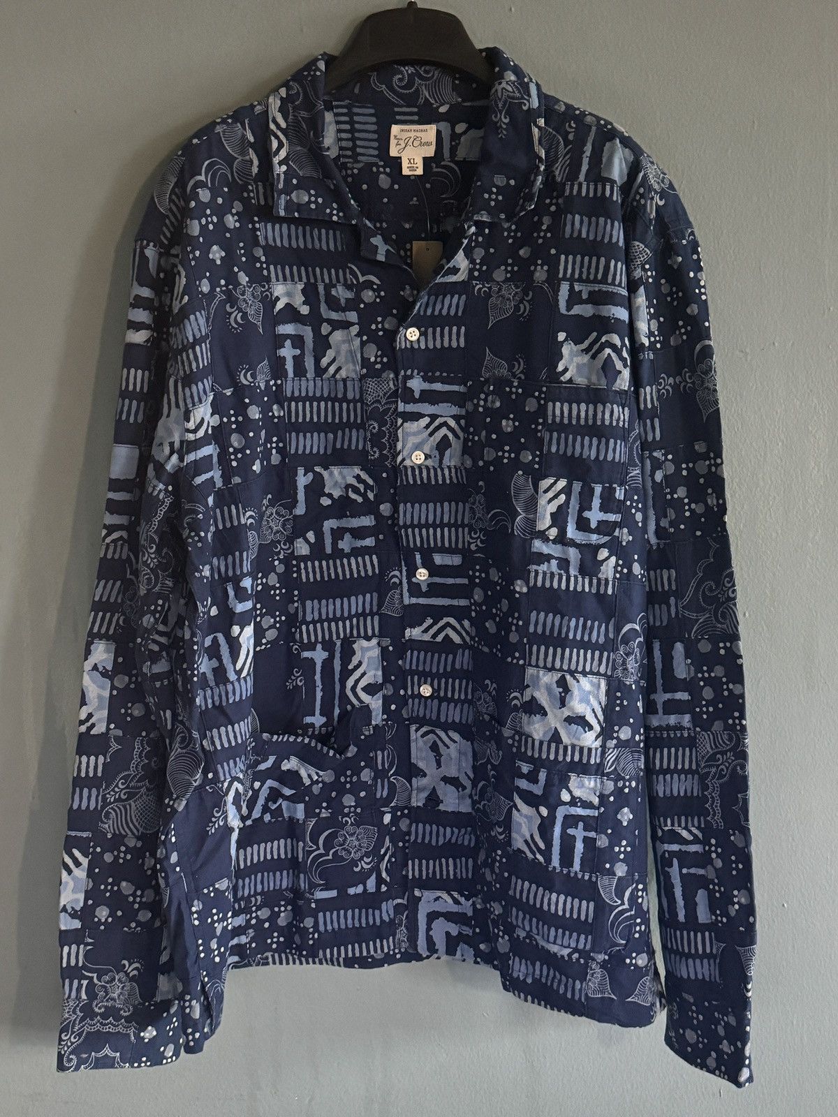 J.Crew Jcrew indigo shirt size XL Size US XL / EU 56 / 4 - 1 Thumbnail