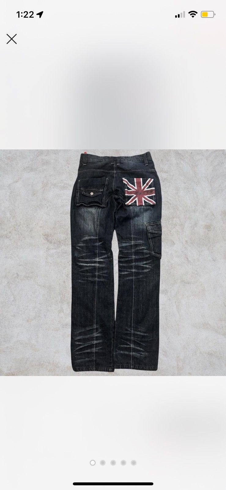Hysteric Glamour × Japanese Brand japanese union jack denim Size US 30 / EU 46 - 1 Thumbnail