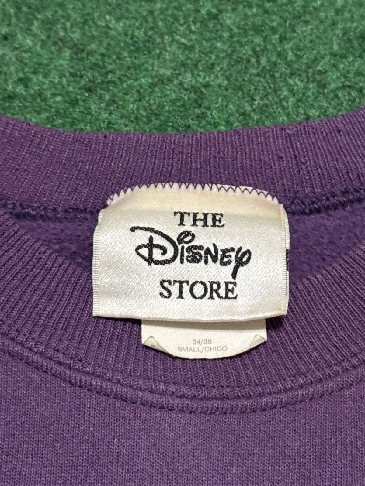 Disney Dopey Dwarf Disney 90s Crewneck Purple Small Sweatshirt Size S / US 4 / IT 40 - 3 Thumbnail