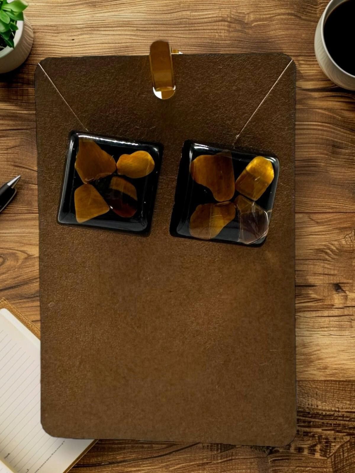 Unknown London Vintage Lucite Men’s Cuff Links Retro Collectible Size ONE SIZE - 2 Thumbnail