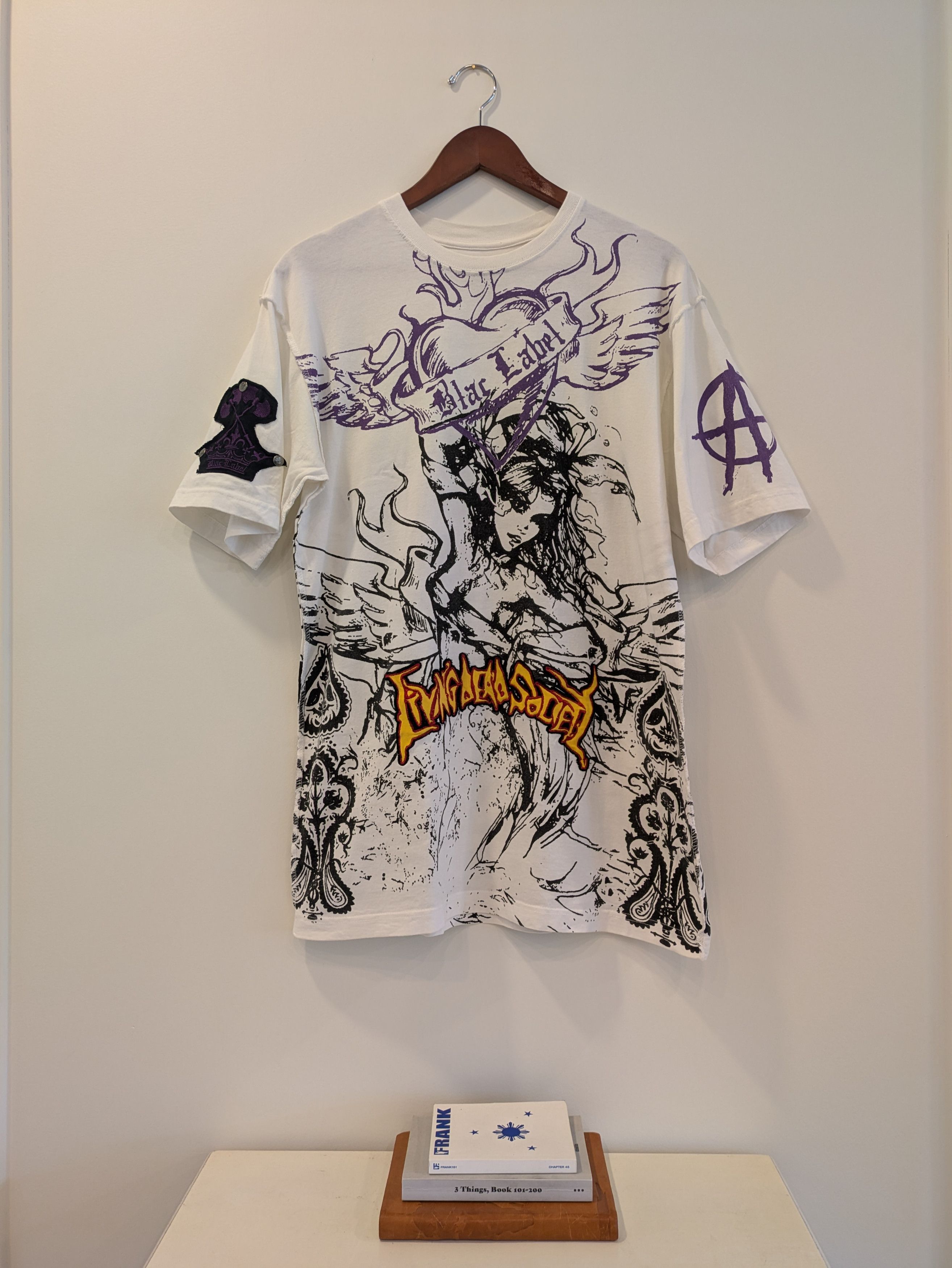 Black Label × Vintage Black Label AOP "Living Dead Society" Size US XL / EU 56 / 4 - 1 Thumbnail