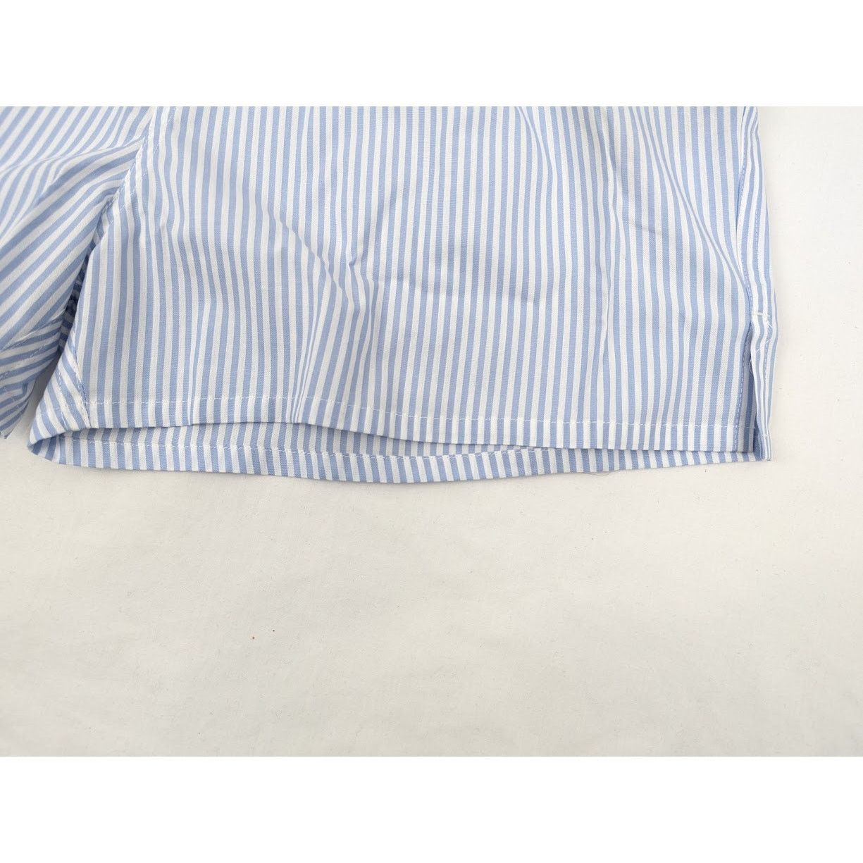 Palm Angels o1rshd1 Size: M/ Classic Logo Striped Boxer Light Blue Size US 32 / EU 48 - 9 Thumbnail